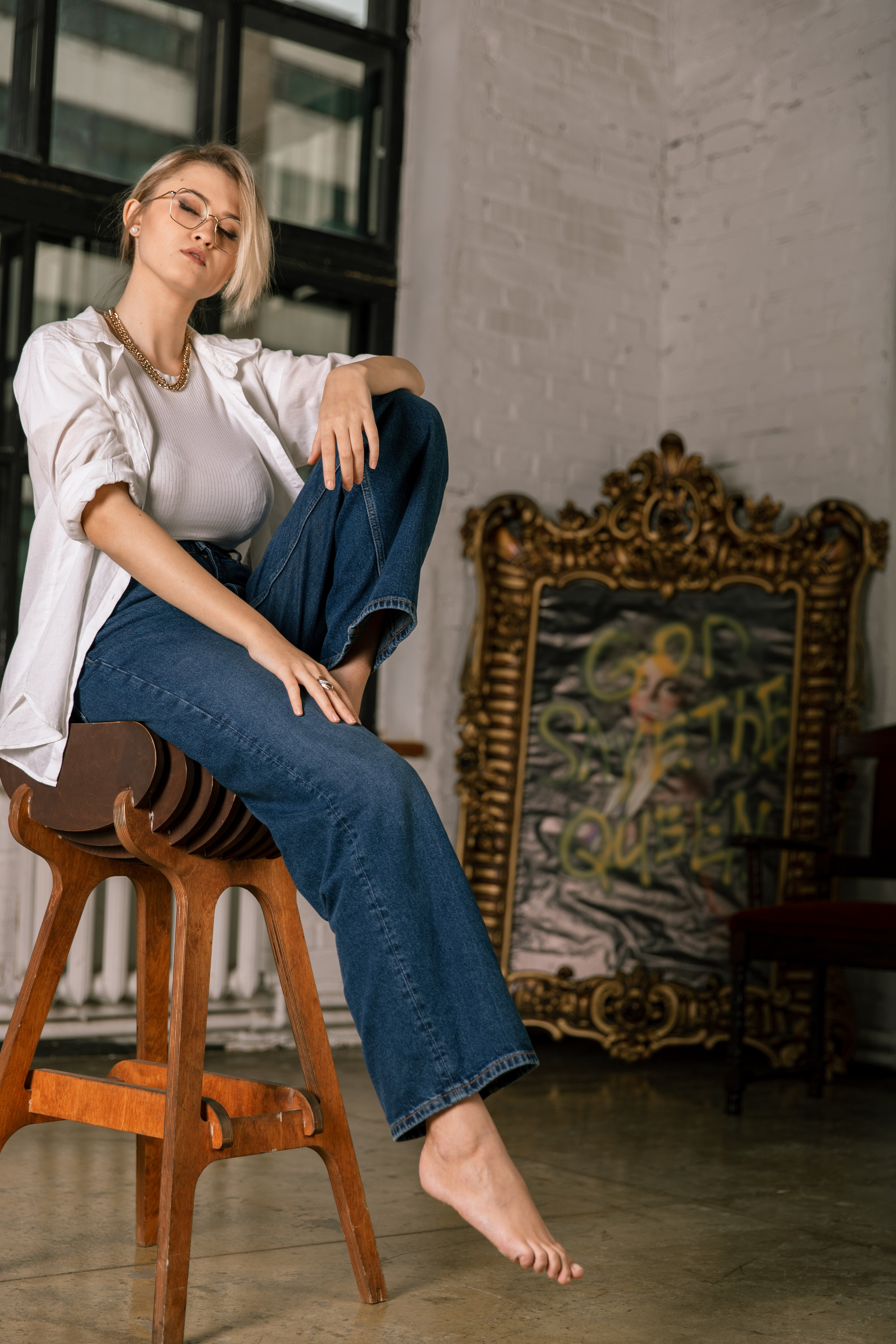 Женский портрет в студии. Портретный фотограф в Москве Анна Бобрик