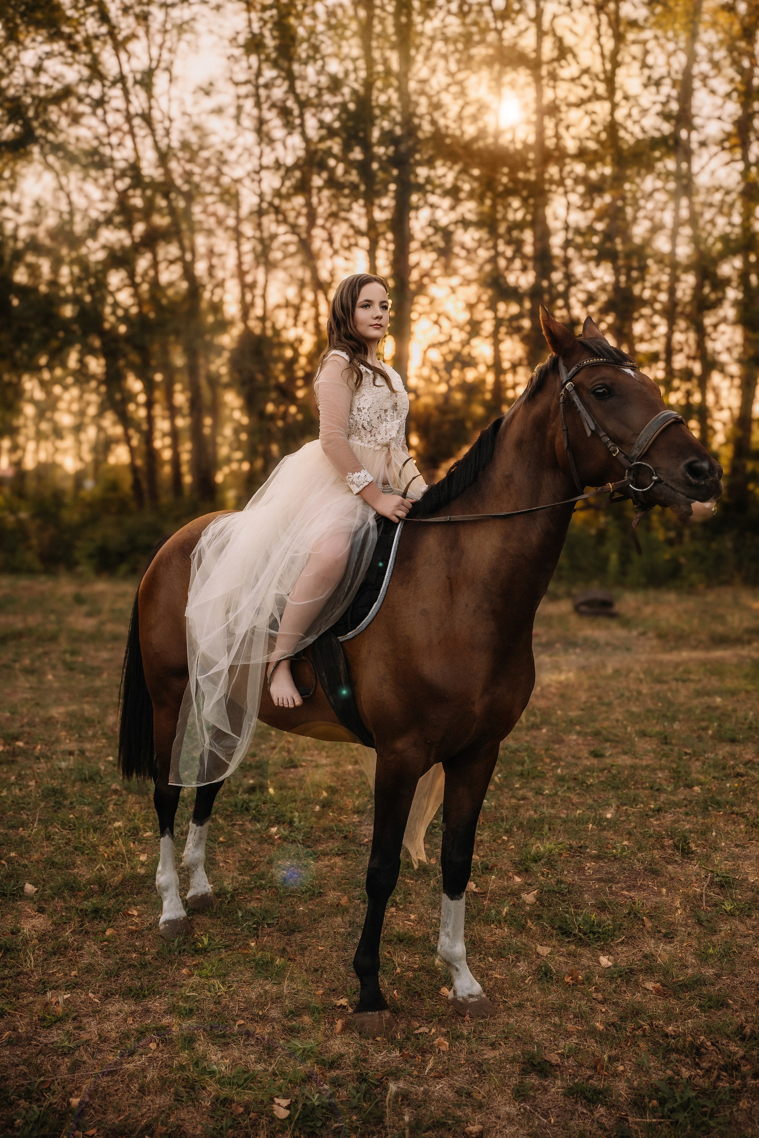 Евгения. Фотосессия с лошадьми. Семейный фотограф в Белгороде Амелина Алина