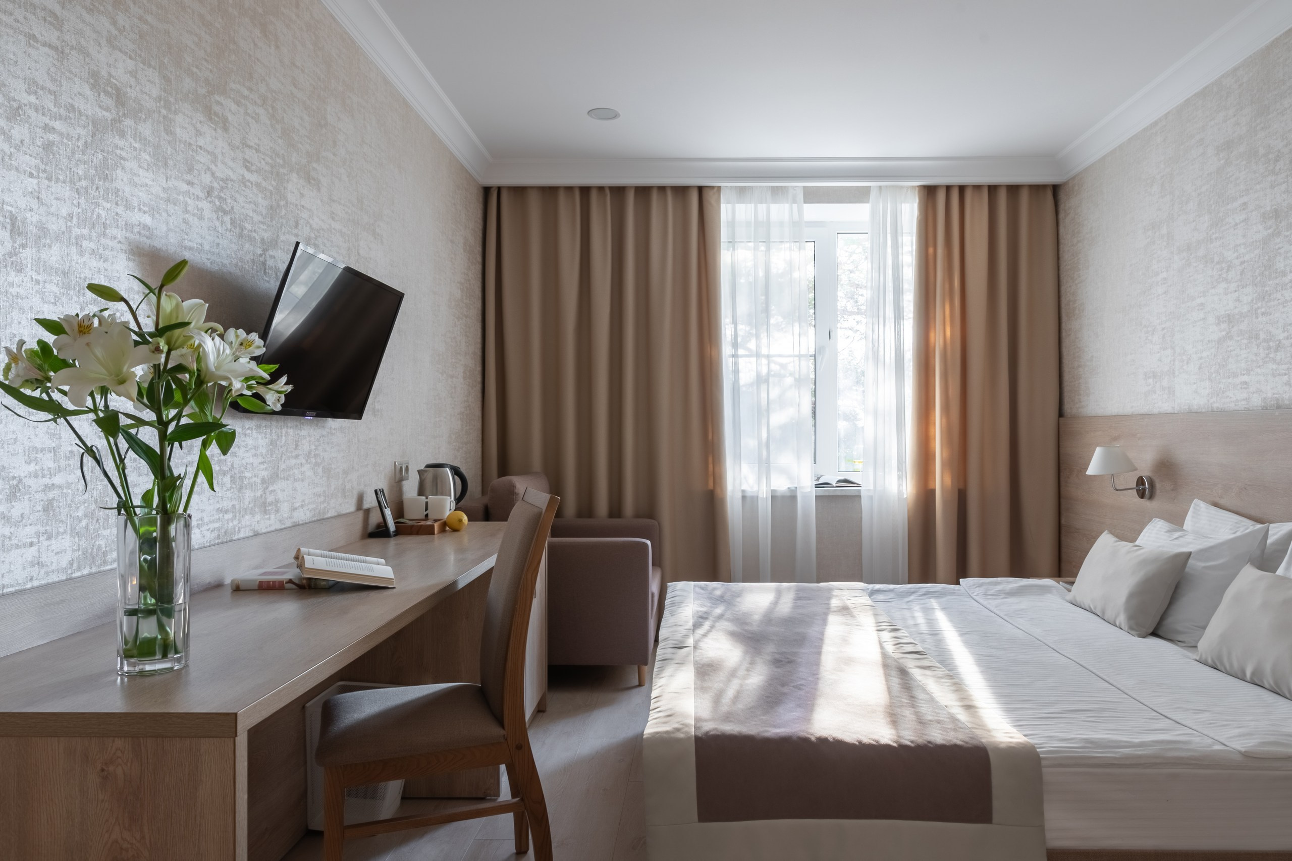 Фотосъёмка отель Диона Геленджик — интерьерный фотограф Евгений Суковатых