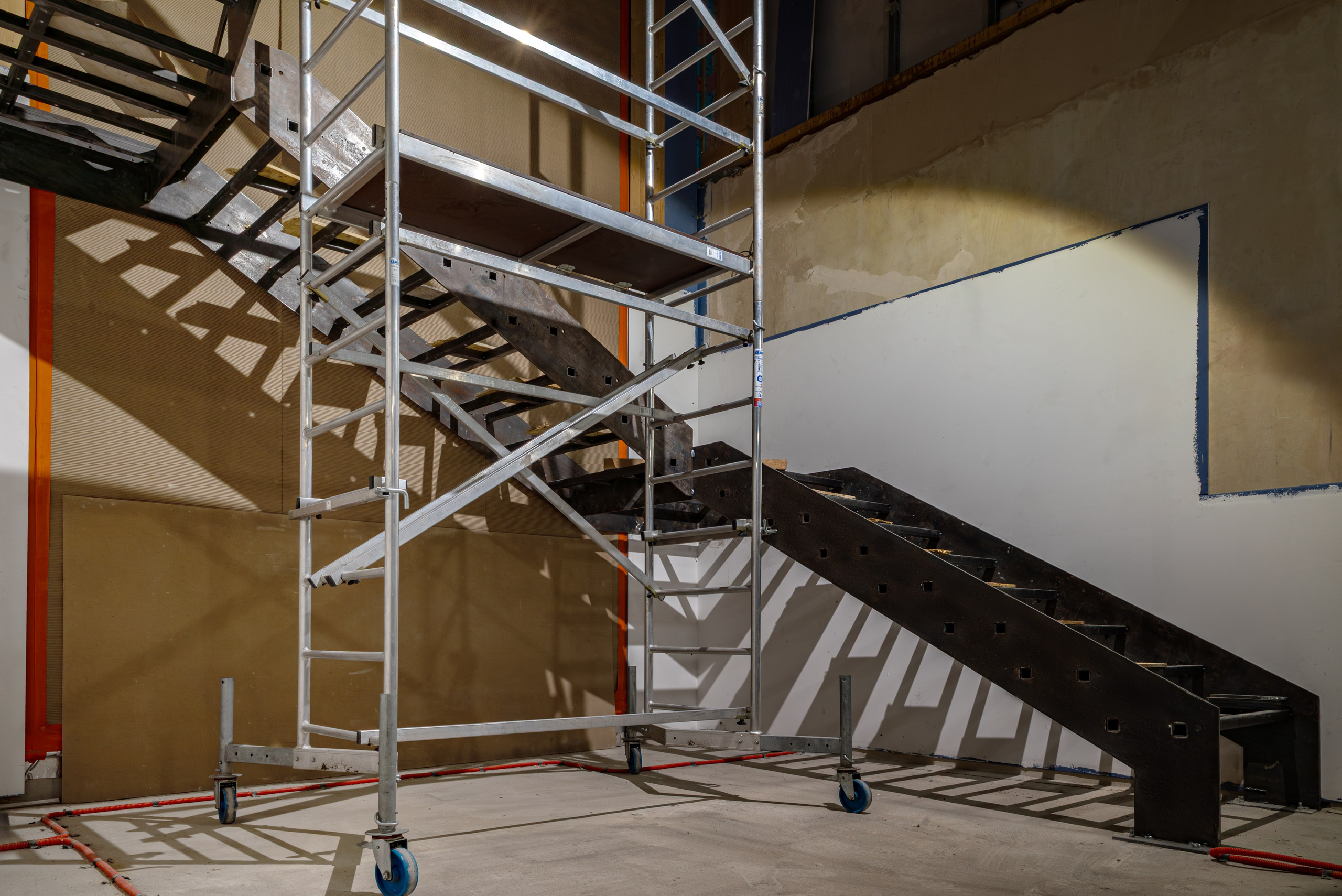 В процессе строительства. Фотограф Андрей Петрухин Москва