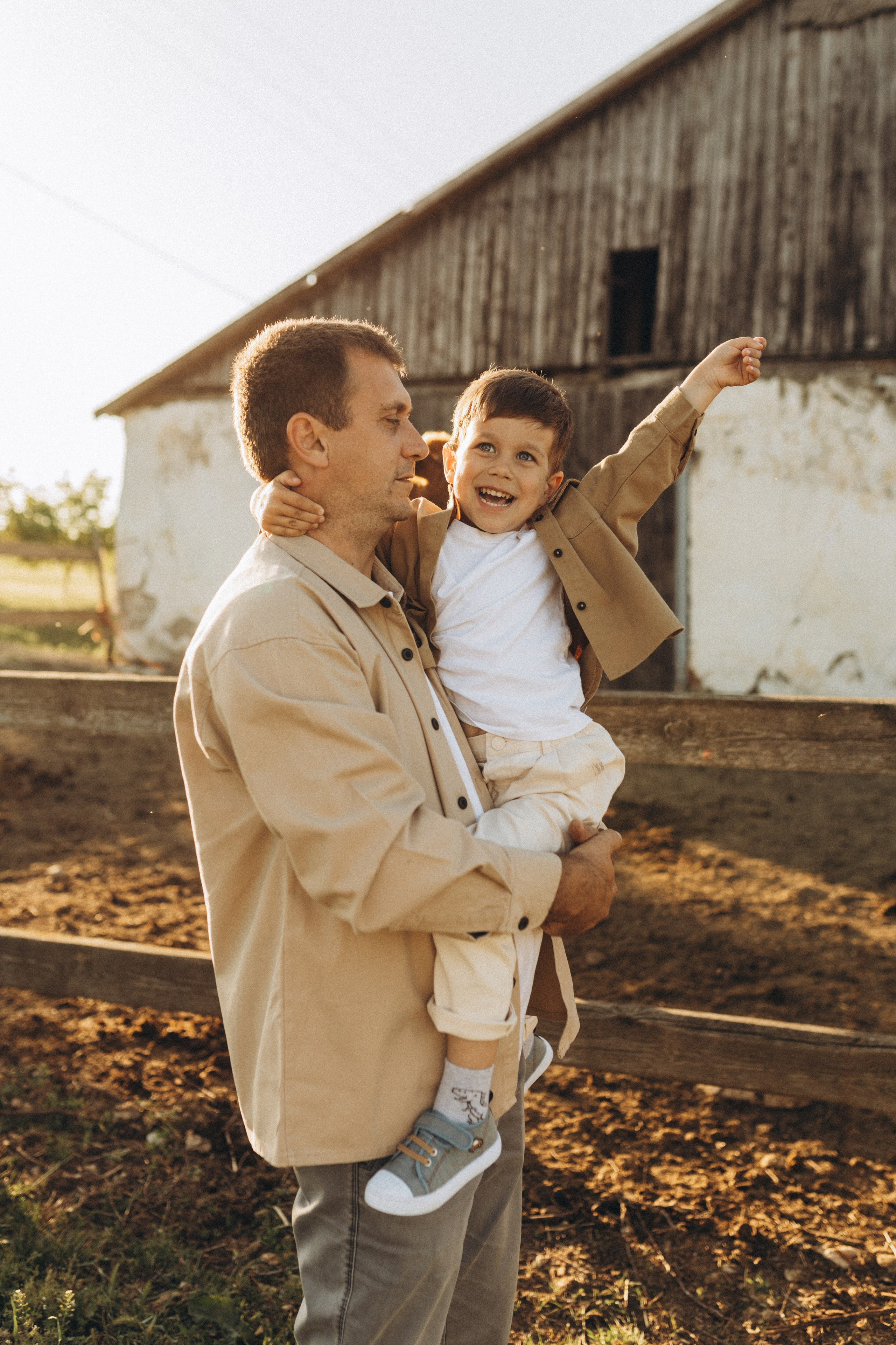 Закат на ферме. Семейный фотограф в Новороссийске и Анапе Александра Яковлева