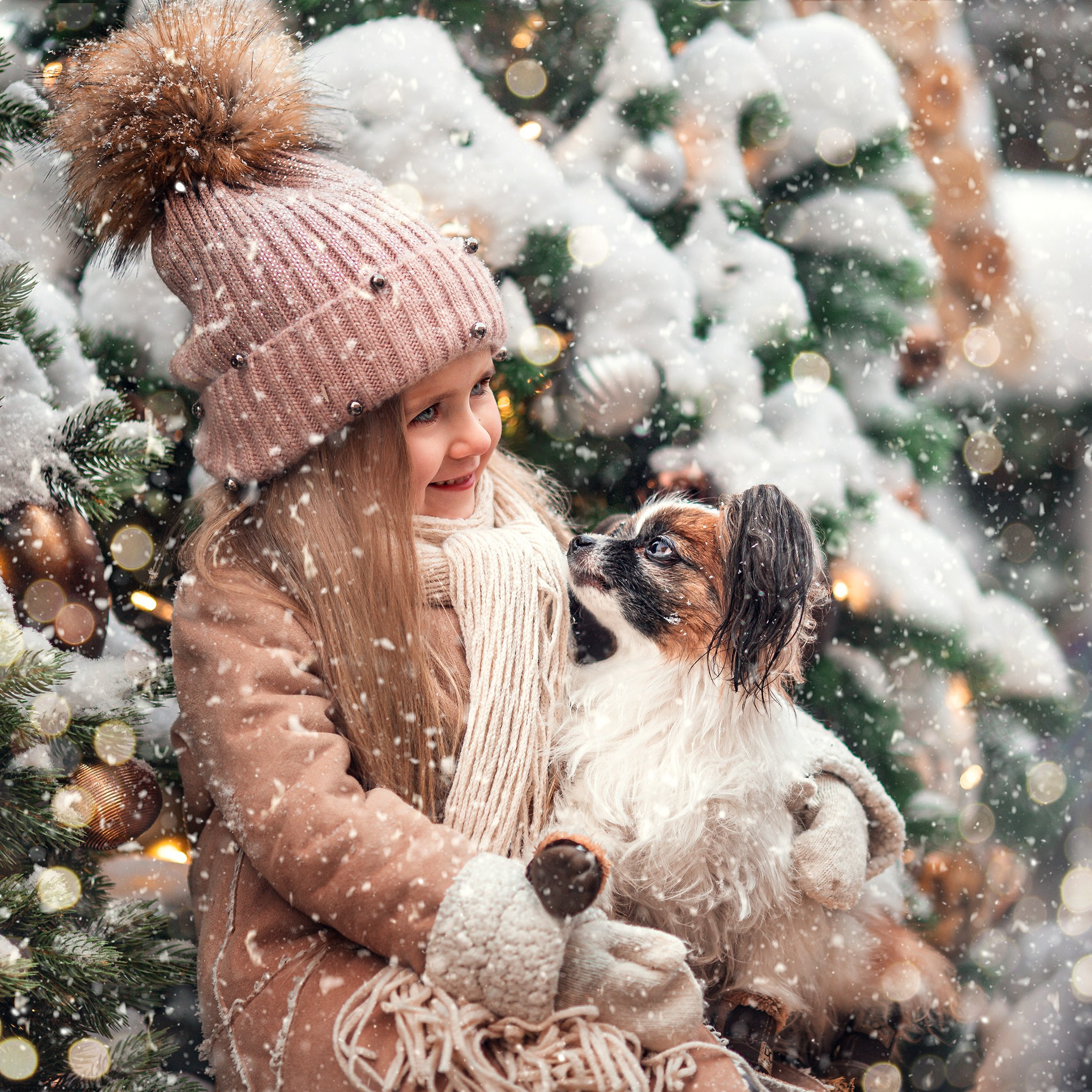Новогодние фотосессии. Детский и семейный фотограф Елена Михайлова в Москве