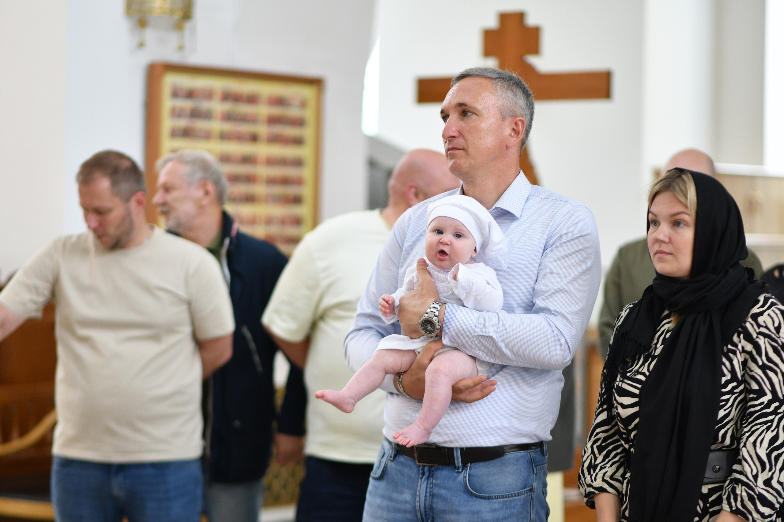 Крещение Александры. Свадебный и портретный фотограф в Москве Галина Борисова