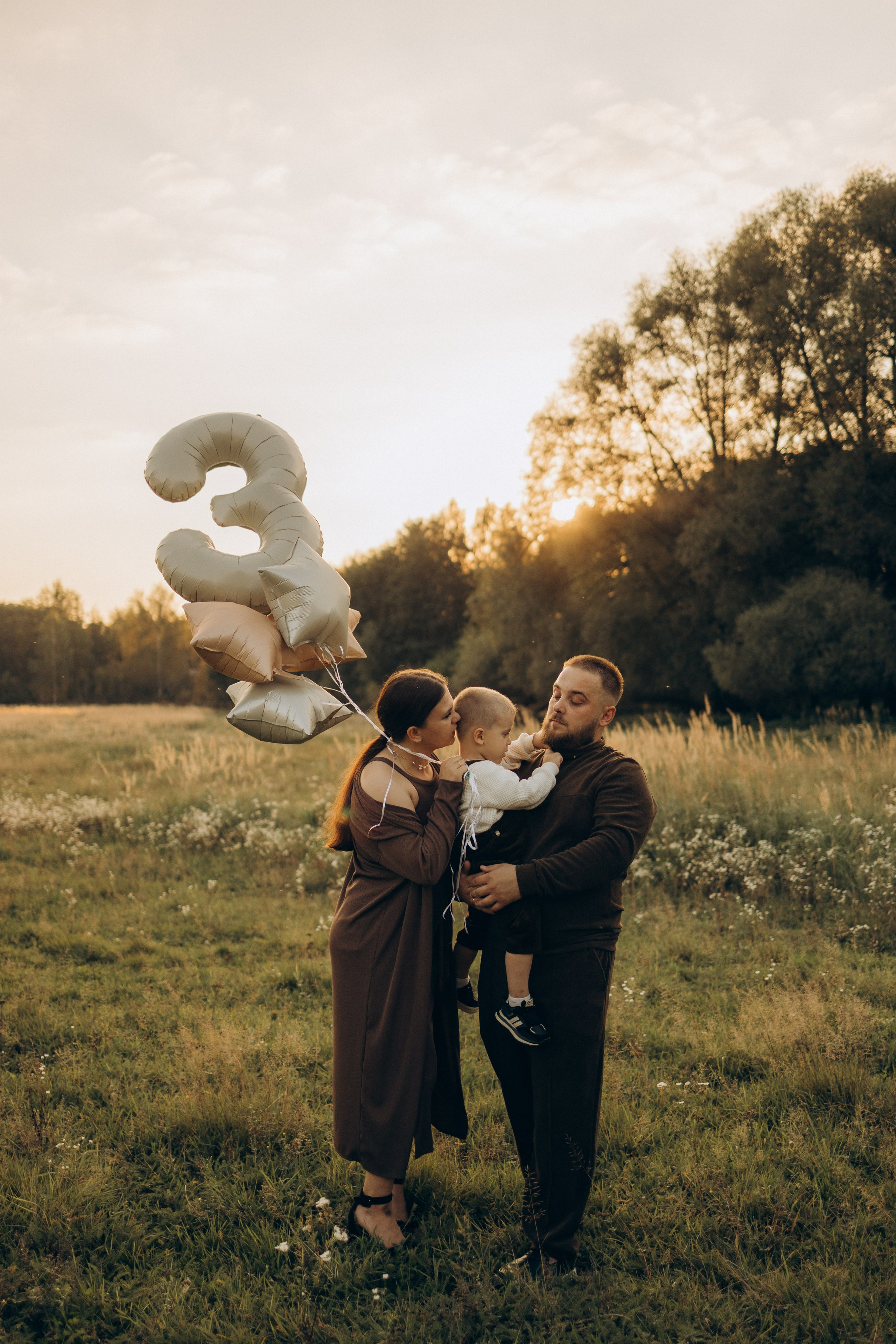 3 годика малышу (7.09.2025 г.) г. Жуков (Калужская обл.). Надежда Стар семейный и церковный фотограф в Жукове и Калужской области