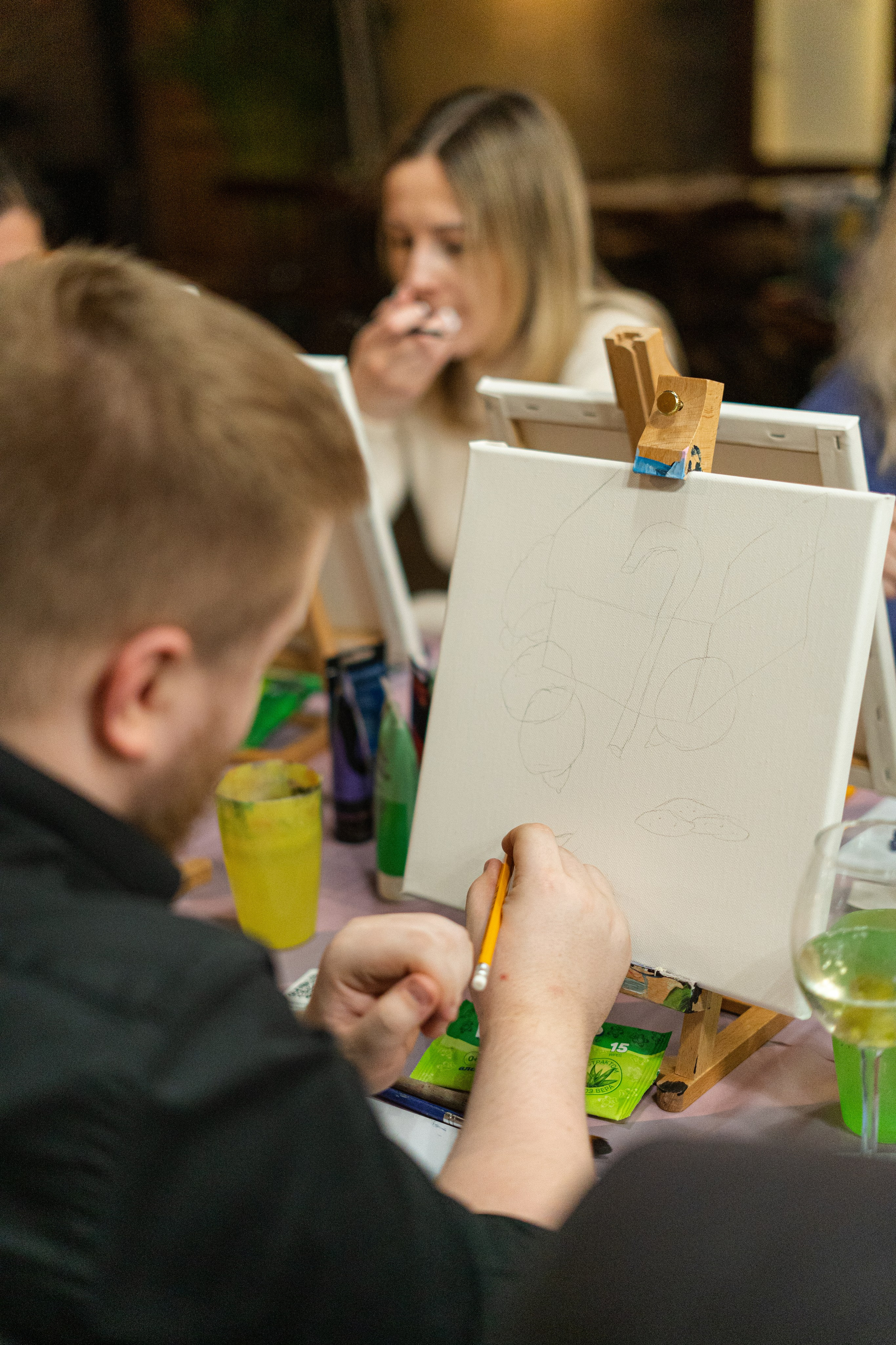 Корпоратив Teach Me Art 2. Портретный фотограф в Москве и Санкт-Петербурге Арина Чех