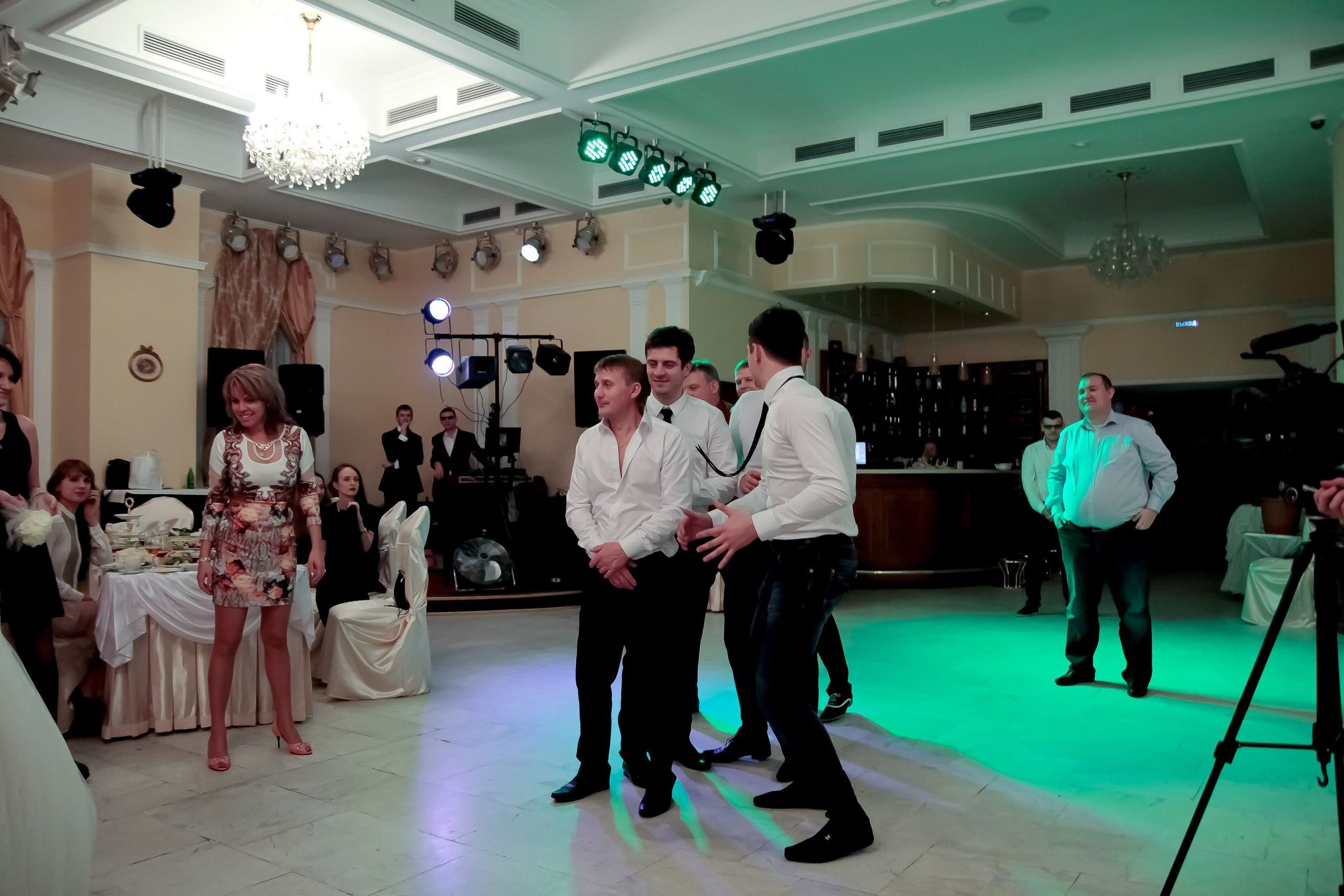 Банкет/Banquet. Максим Матвийченко и Виктория Басова профессионалы своего дела