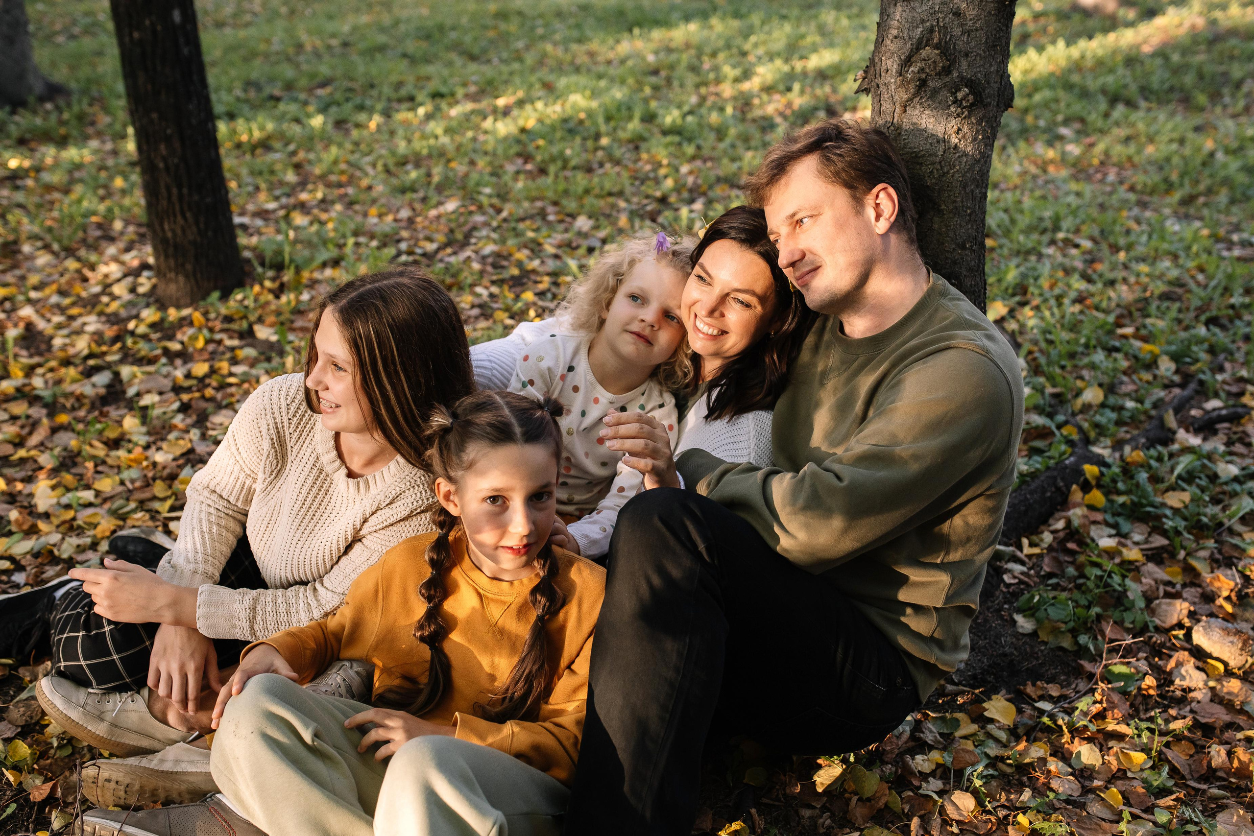 Дима, Марина, Олеся, Алена, Милана. Семейный фотограф Трусова Евгения в Екатеринбурге
