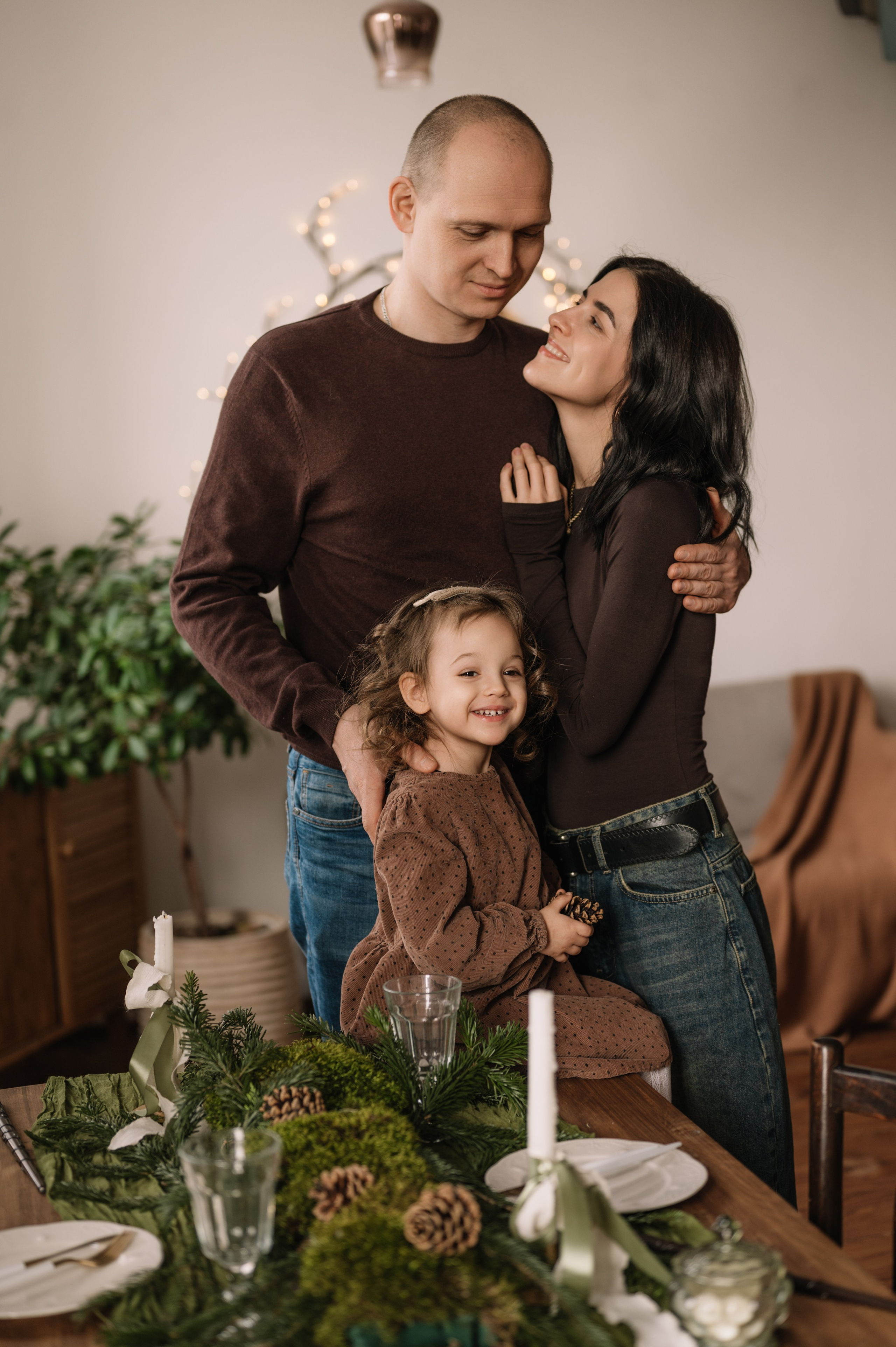Новогодняя семейная фотосессия. Свадебный и семейный фотограф в Краснодаре Алина Мельник