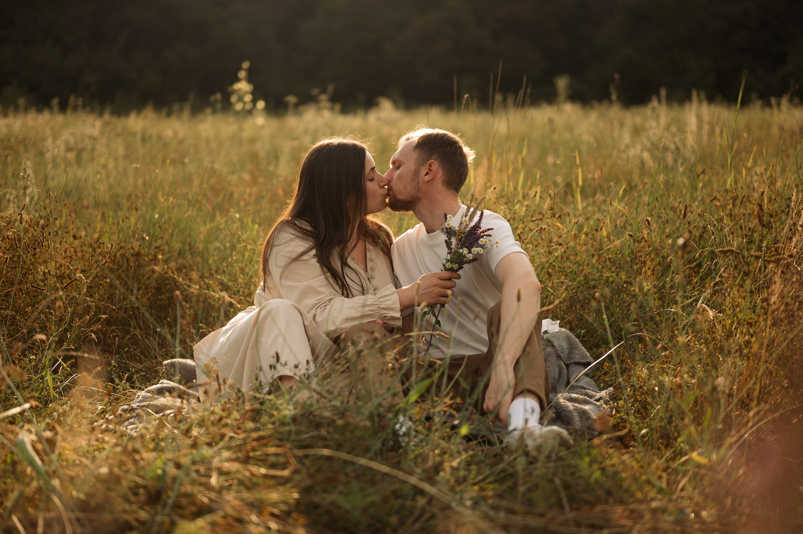 Love story в поле 🌾. Свадебный и семейный фотограф в Краснодаре Алина Мельник