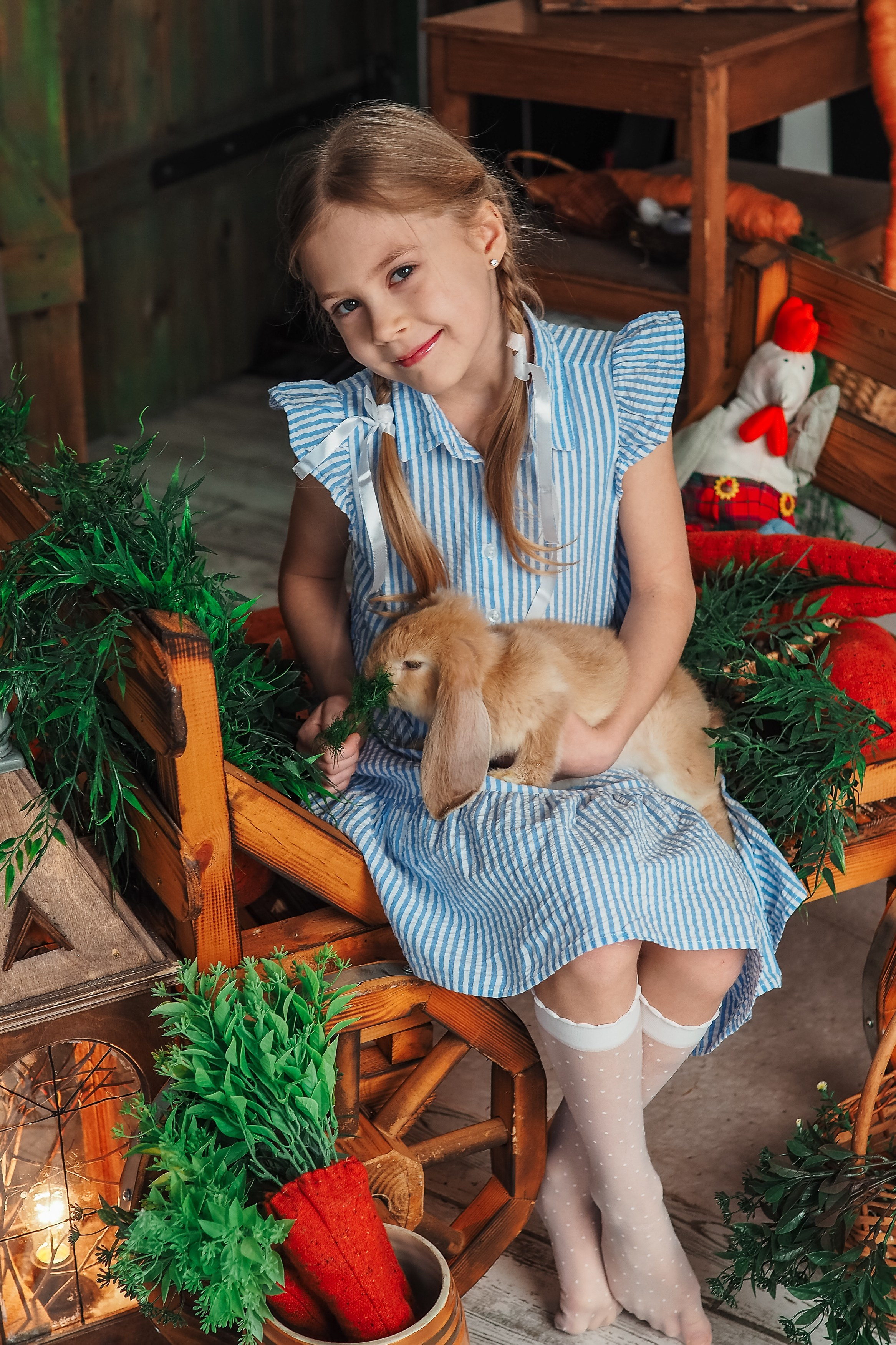 Пасхальные кролики. Портретный фотограф Павлова Светлана / Брянск /
