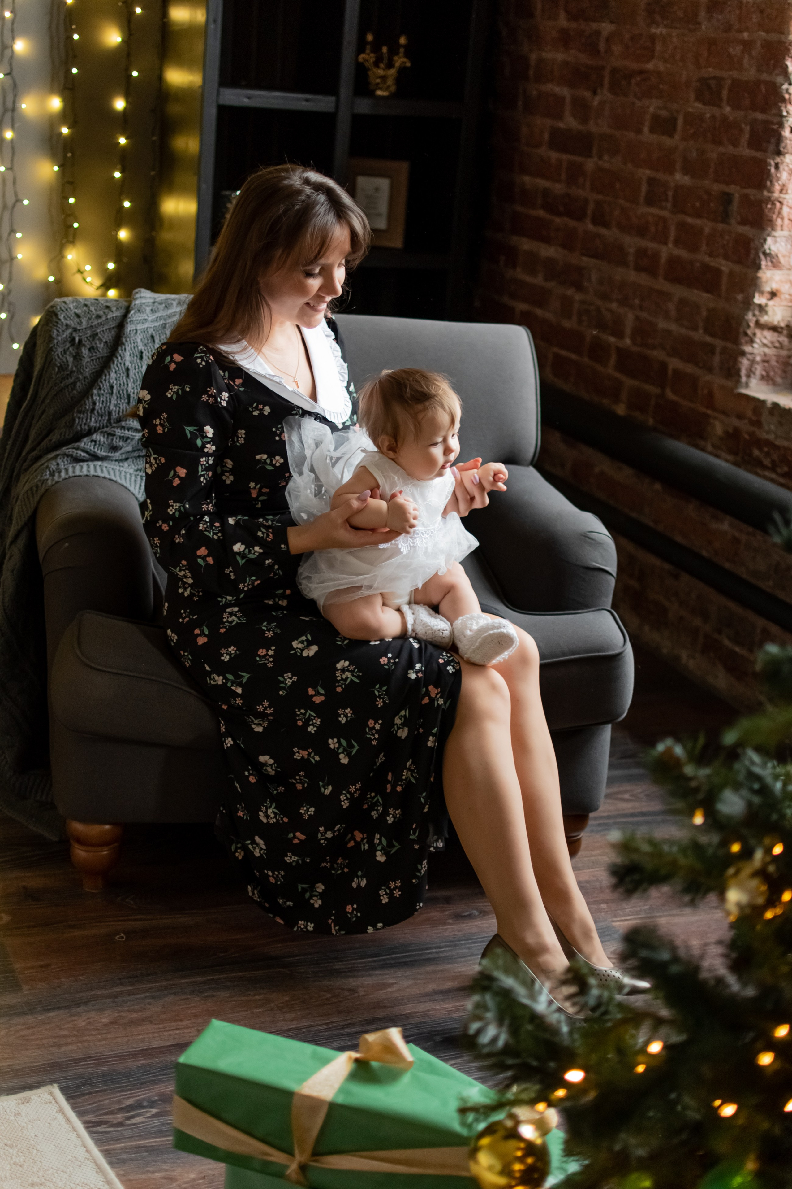 Новогодние фотосессии в студиях. Свадебный и семейный фотограф Екатерина Пушан. Москва, Балашиха, Железнодорожный, Солнечногорск