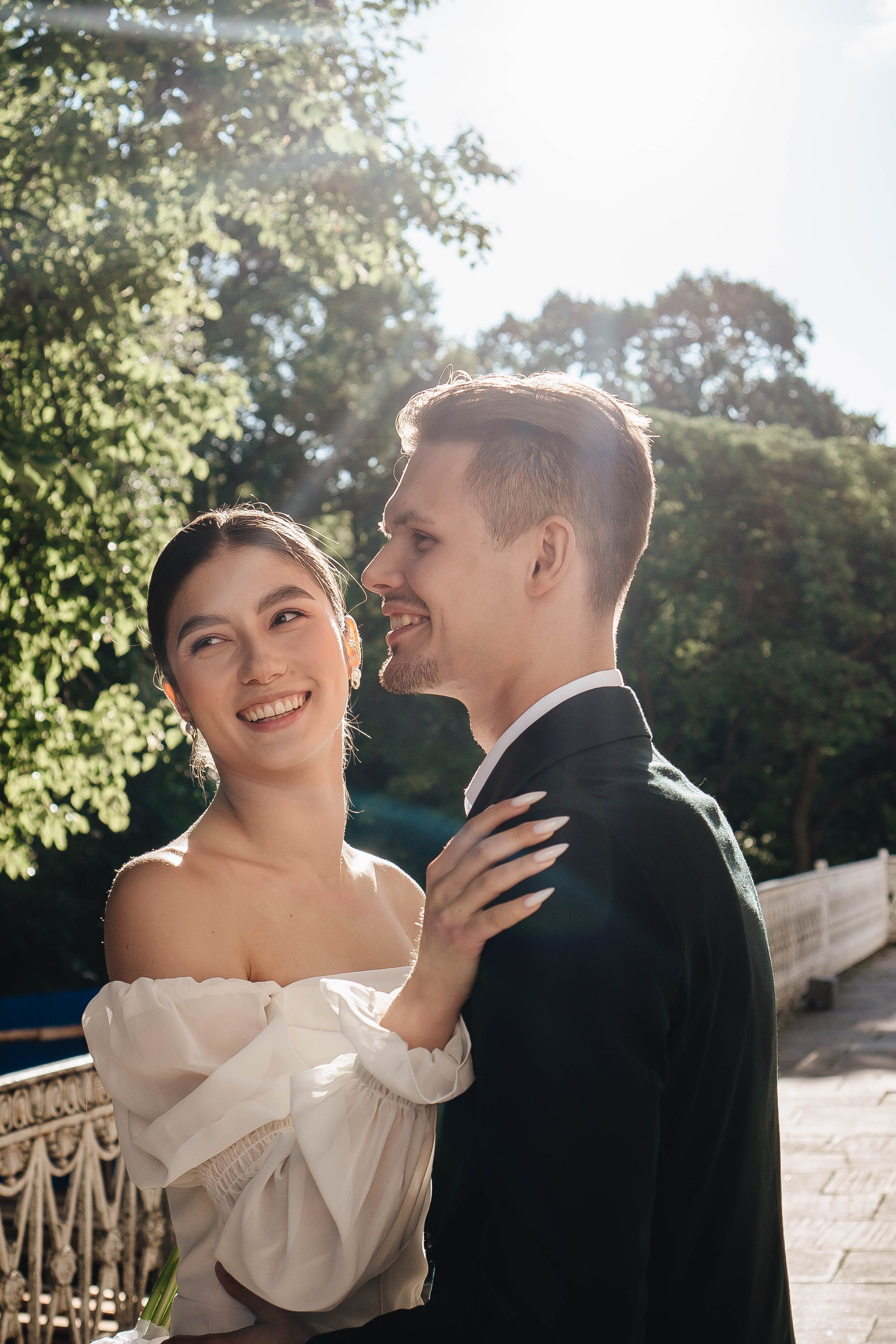 СВАДЕБНАЯ СЬЕМКА НА РАССВЕТЕ НА ЕЛАГИНОМ ОСТОРОВЕ. Профессиональный фотограф, Санкт-Петербург — Виктория Богомолова