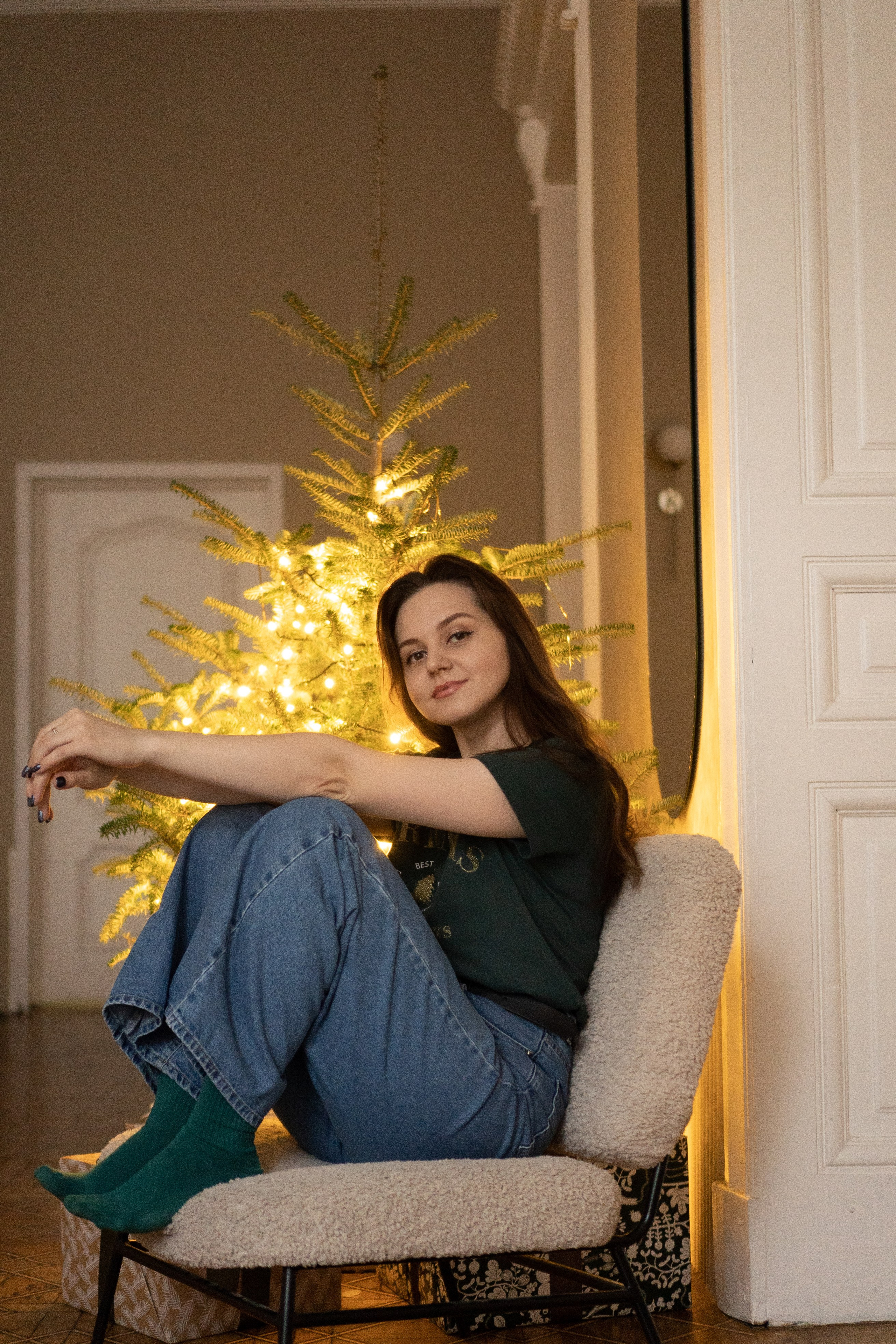 НОВОГОДНЯЯ В СТУДИИ. Профессиональный фотограф, Санкт-Петербург — Виктория Богомолова