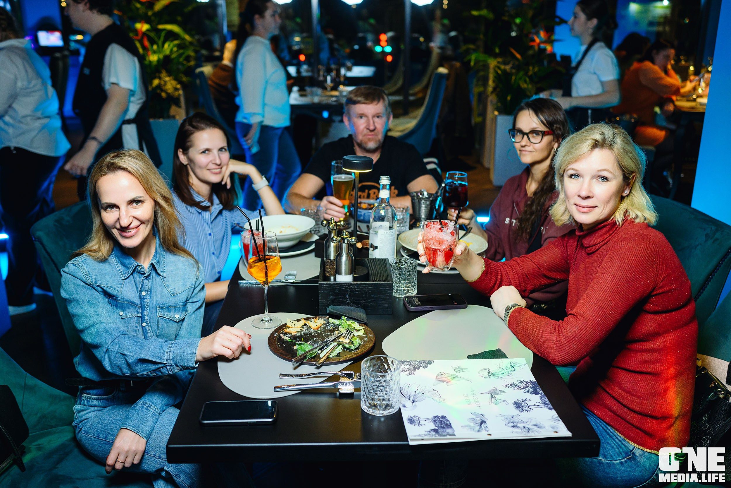 Фоторепортаж из ресторана Океан. One Media Life: фоторепортажи, фотоотчеты с мероприятий и заведений