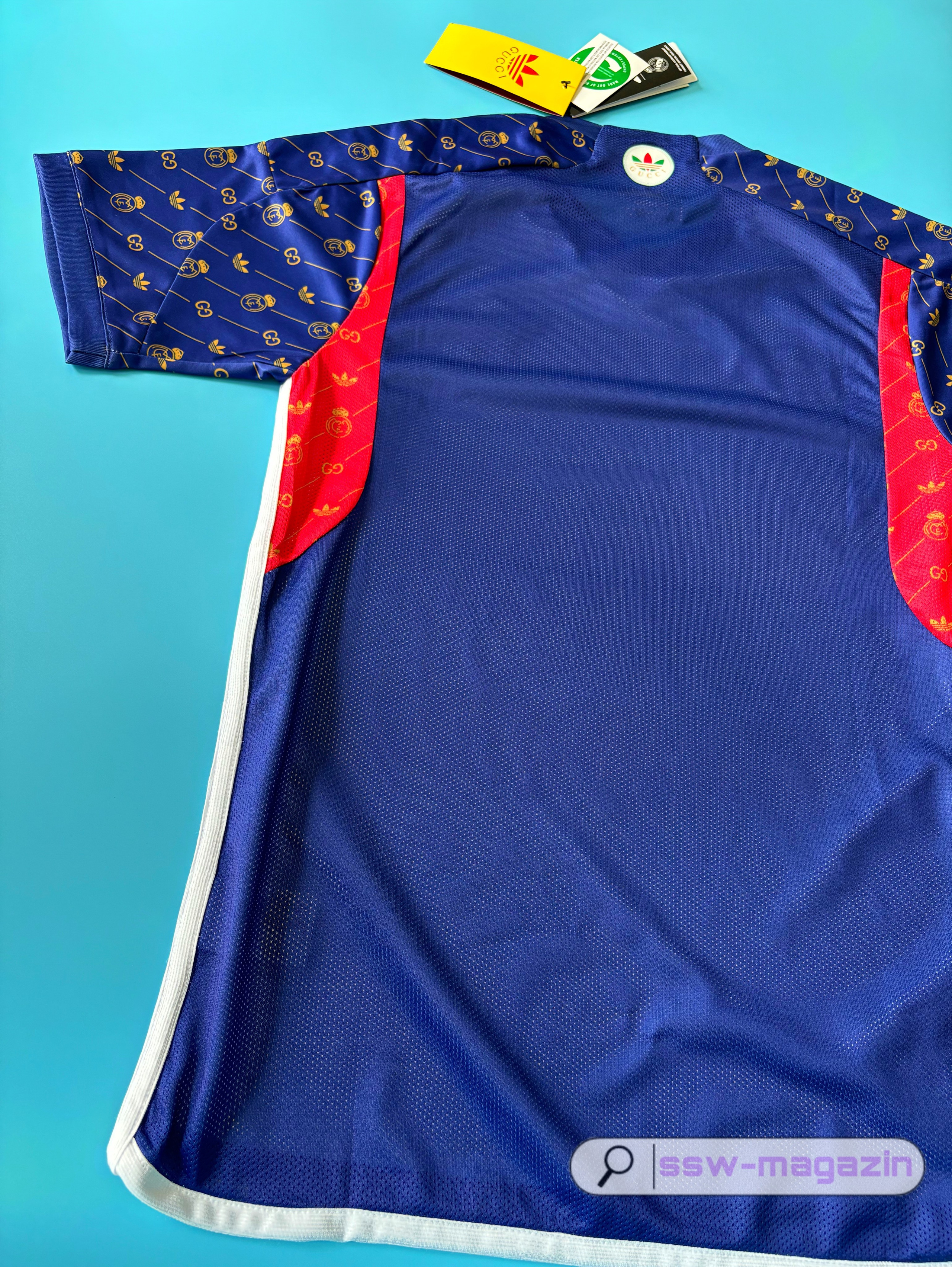 Футболка Real Madrid Gucci 2024-2025. Футбольный магазин — ssw_magazin