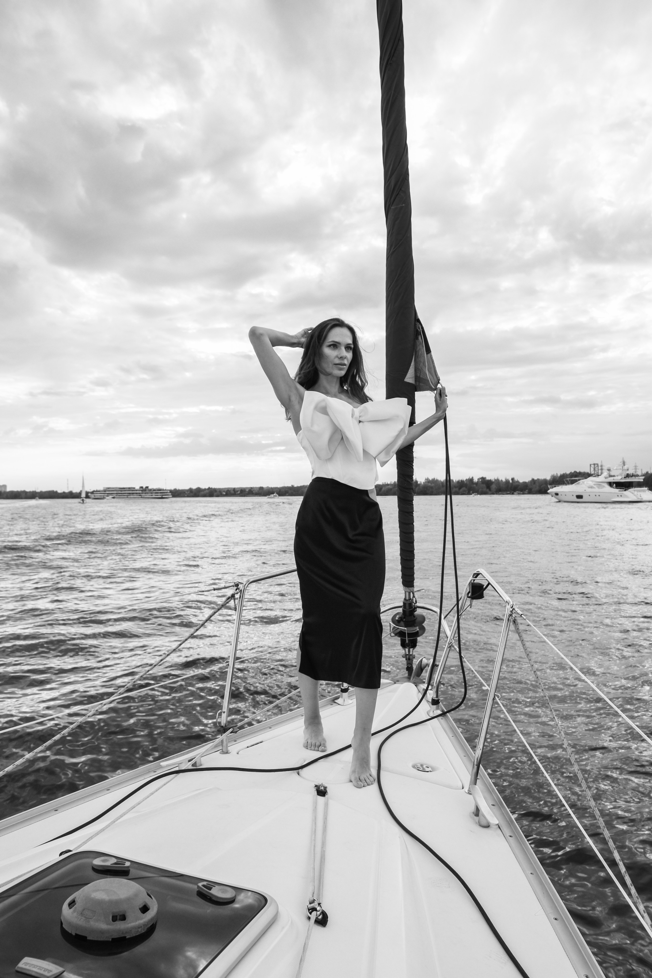 Яхта. Парус. Фотограф Лобанов Антон, г. Москва