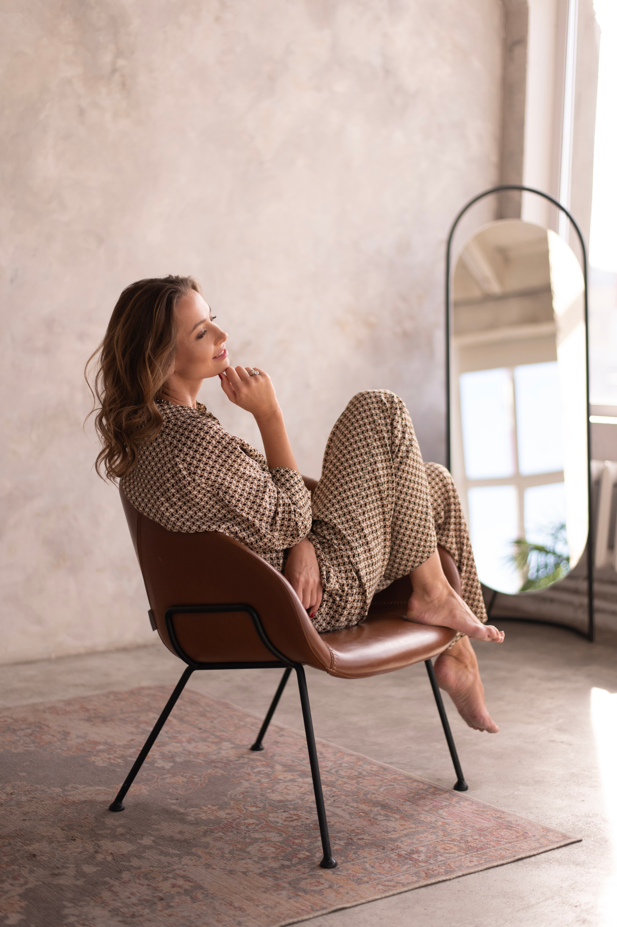 Женский портрет в студии. Семейный и детский фотограф в Москве Анна Оськина