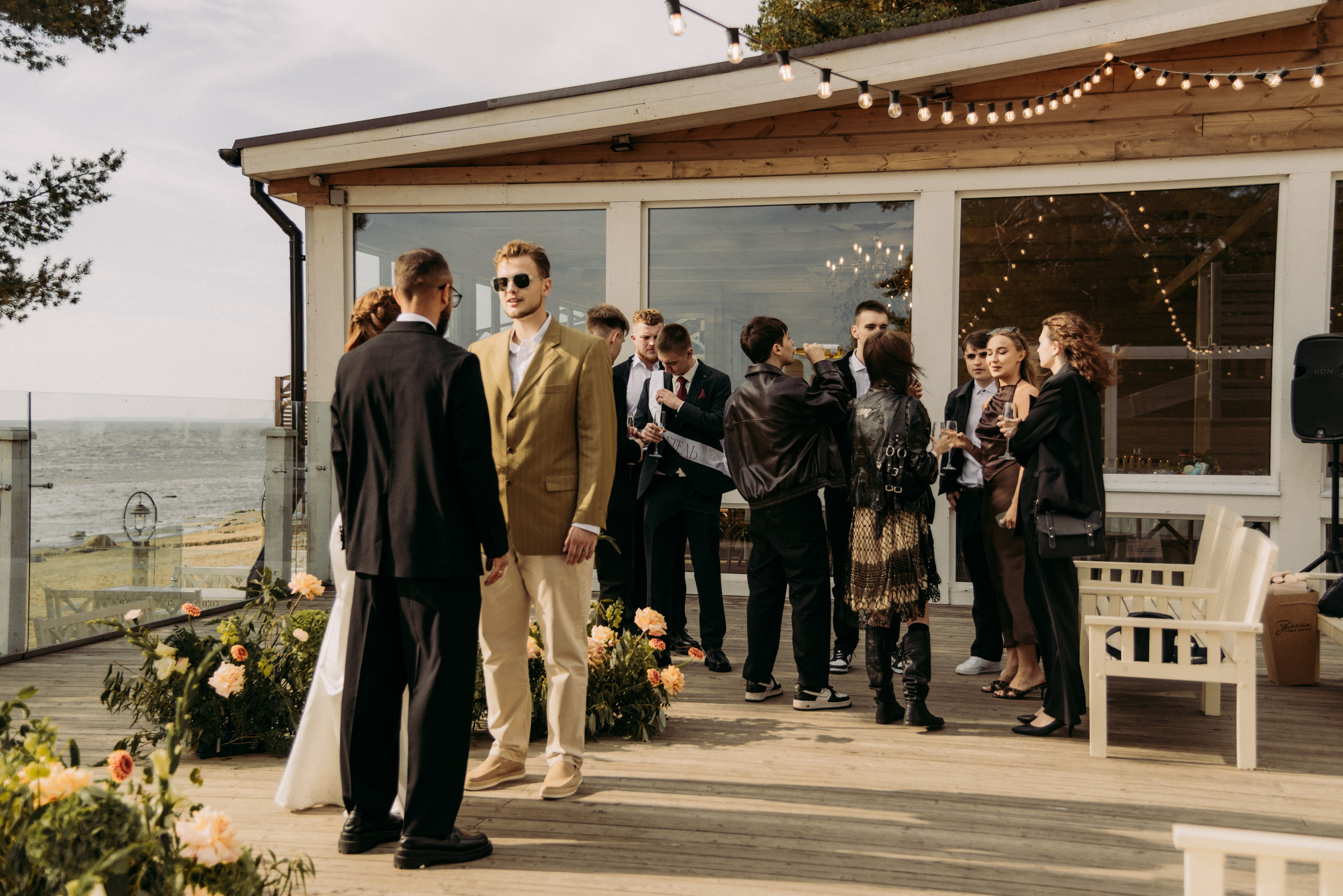 Выездная церемония у залива. Семейный, Свадебный фотограф СПБ Питер— Романова Екатерина