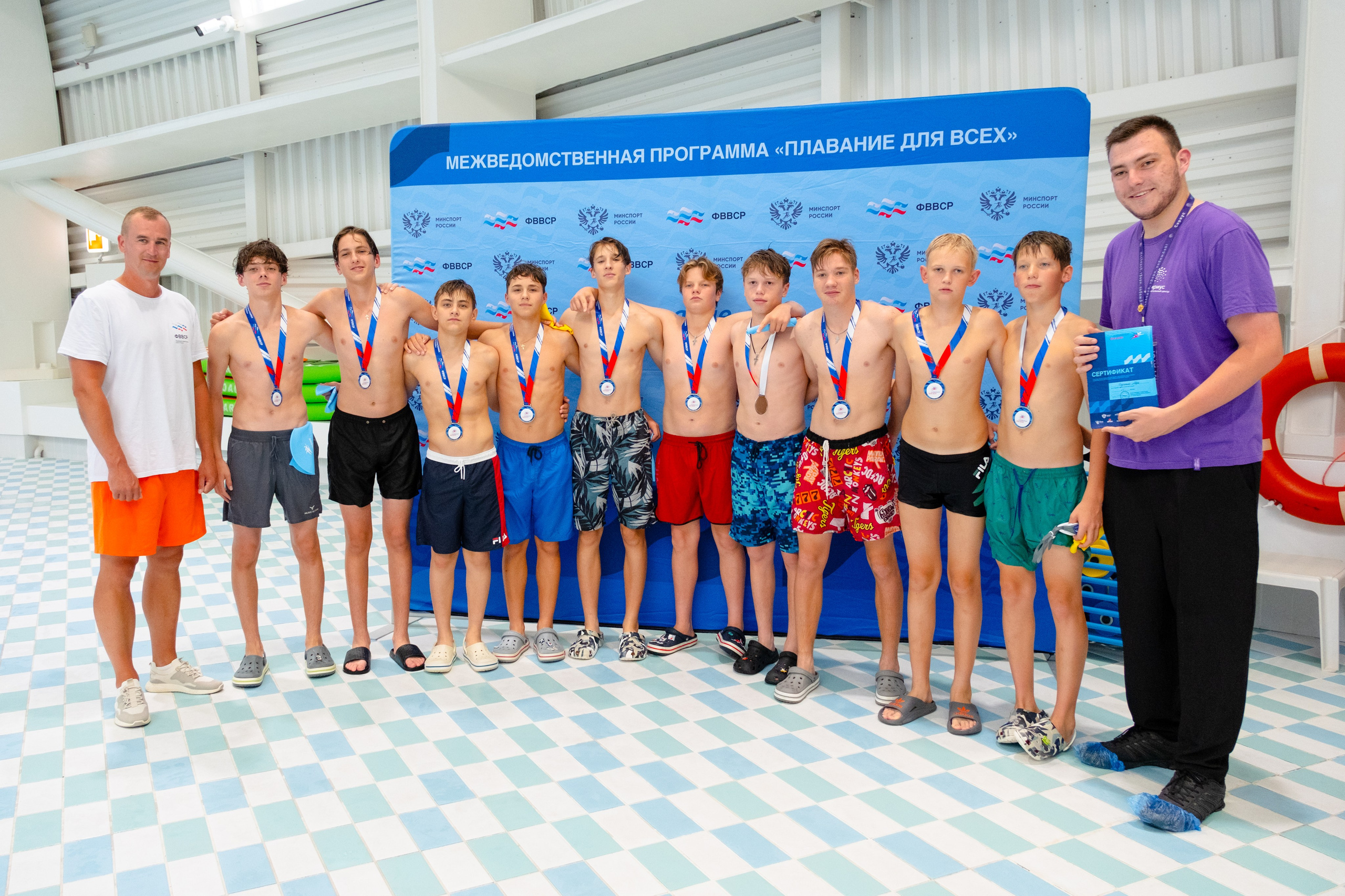Всероссийский фестиваль «День пловца» в Сириусе. Репортажный фотограф в Сочи Екатерина Вежливцева