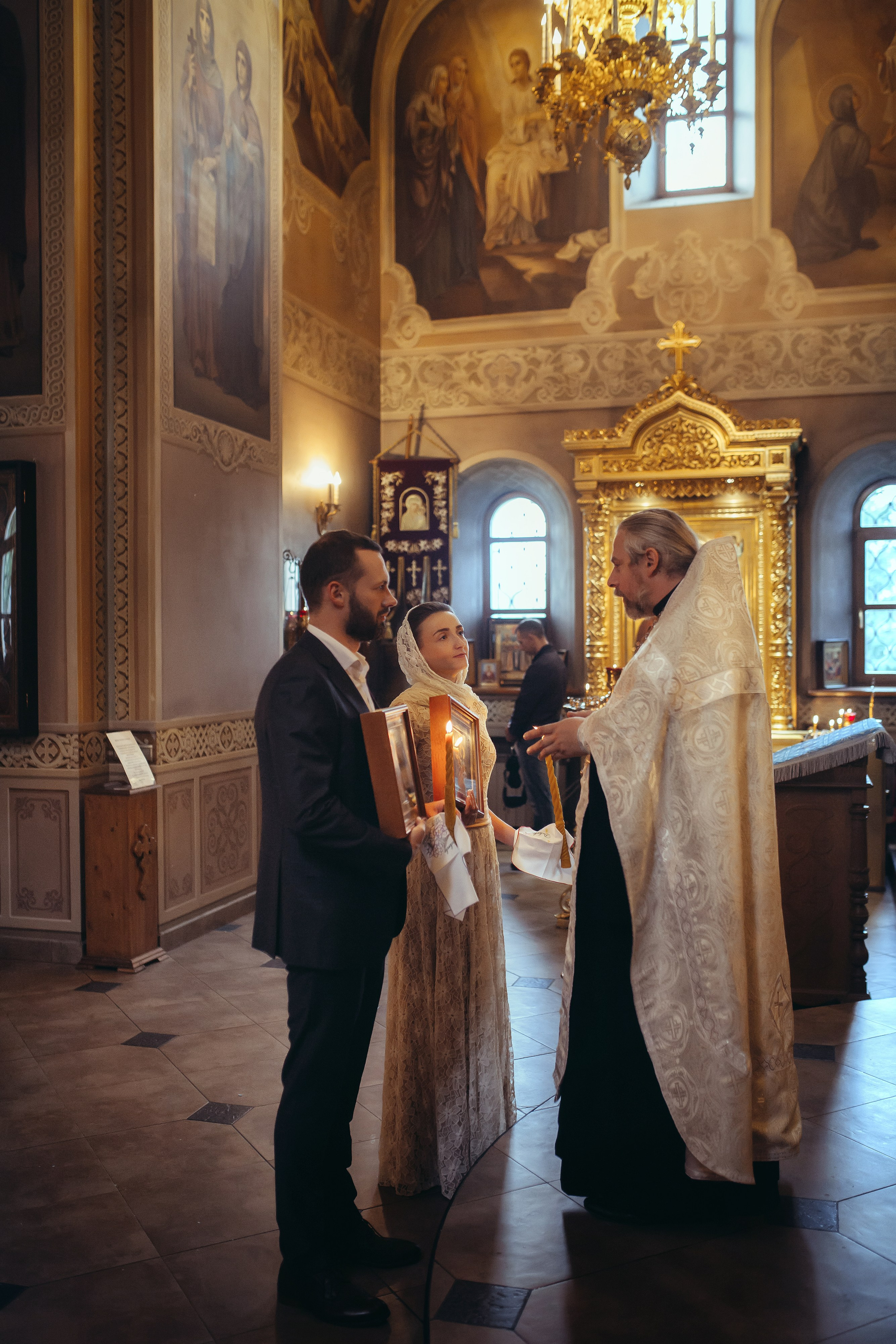 Венчание Виктора и Марии. Фотограф на Крещение, семейный фотограф в Москве