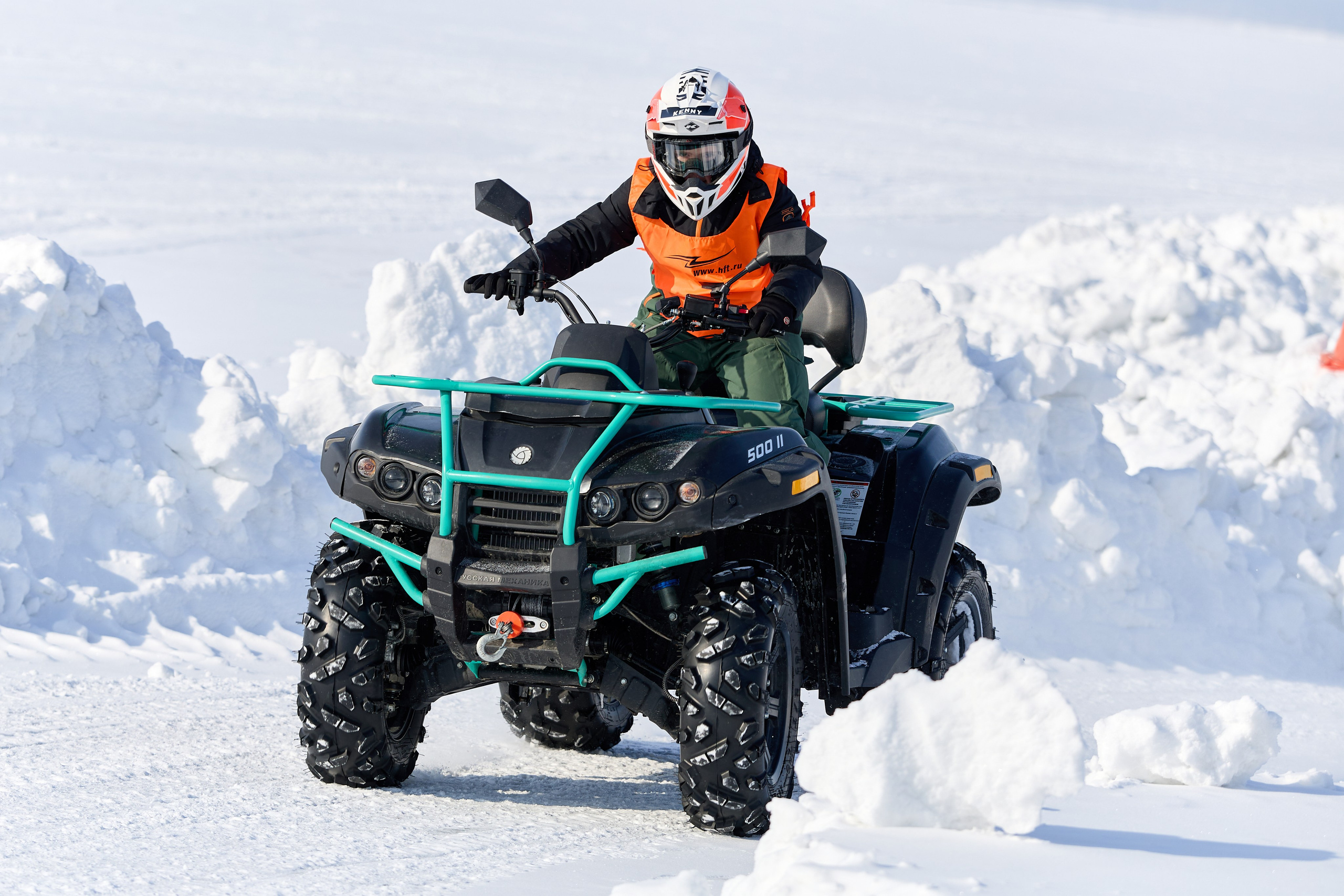 Топим Лёд — 2026. Соревнования на квадроциклах. Фотограф в Новосибирске Алена Скокова