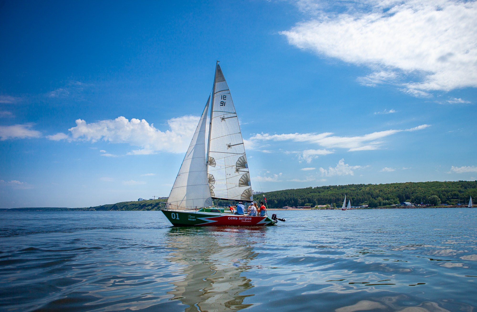 Парусная регата. Фотограф Анастасия Лёвушкина