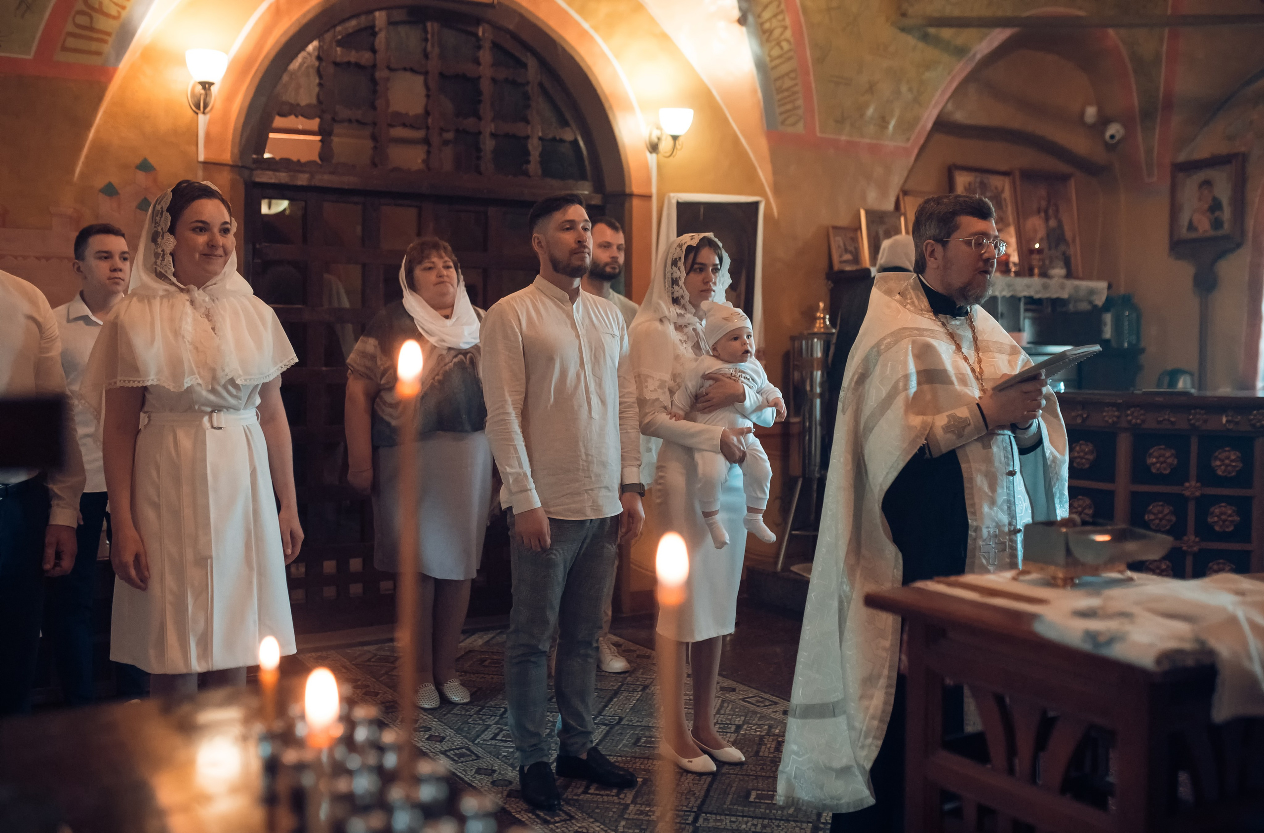 Таинство Крещения Спасо-Преображенский Храм. Семейный фотограф Олеся Батурина Рязань
