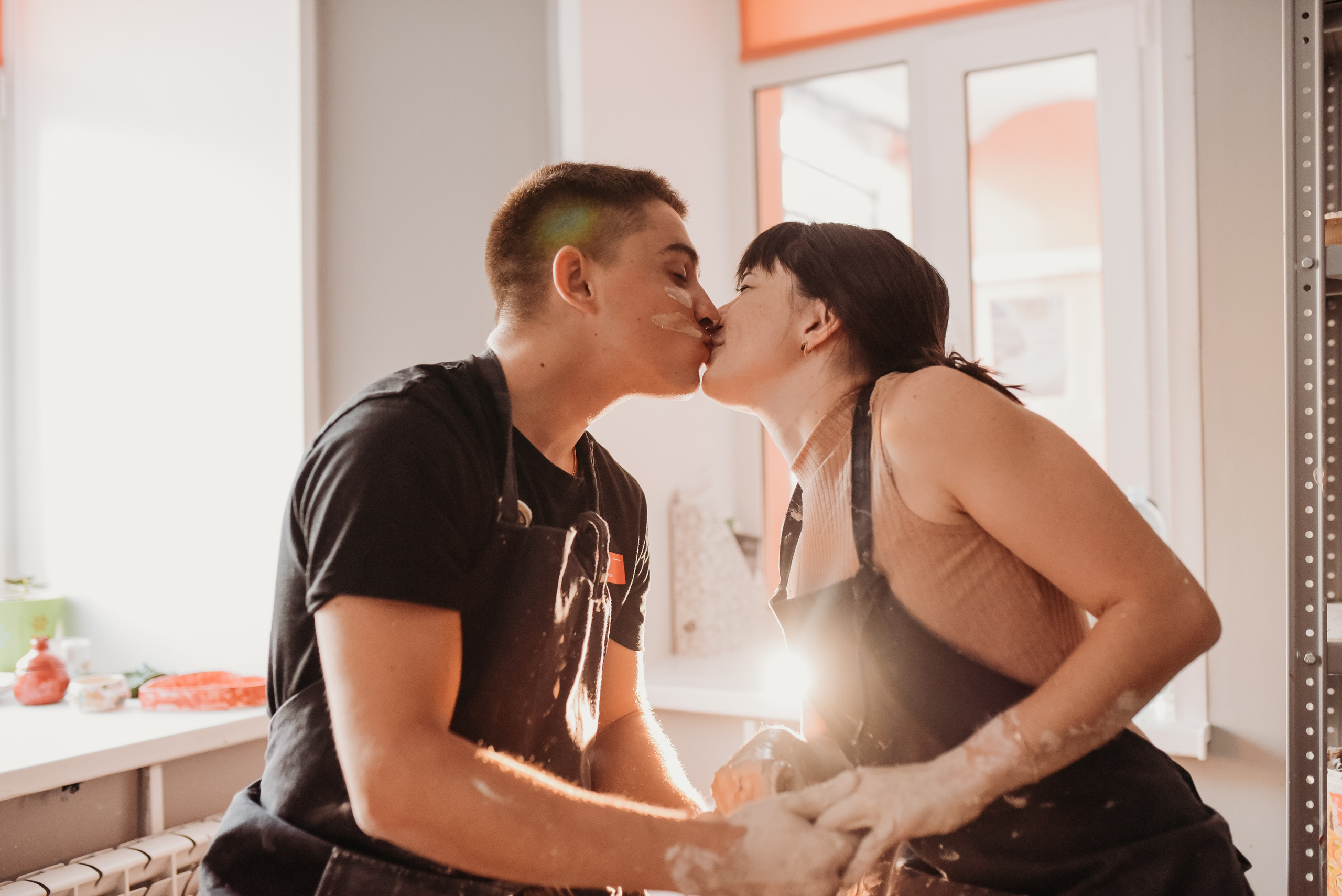 Love Story в гончарной мастерской. Семейный фотограф Олеся Батурина Рязань