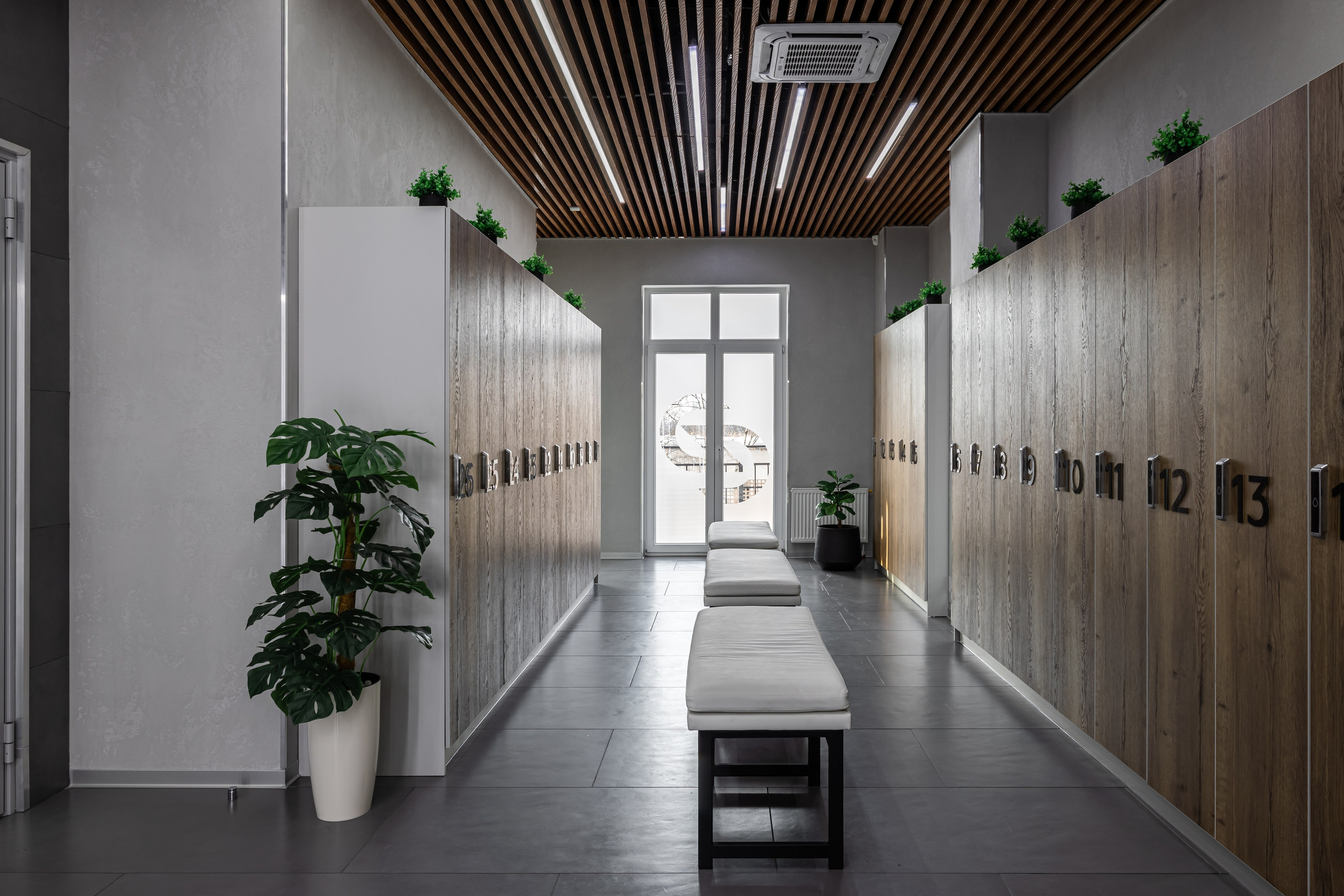 Фитнес-клуб Gym Station, г. Киров. Дизайнер Екатерина Рыблева. Иван Благушин. Интерьерный и архитектурный фотограф в Москве и Санкт-Петербурге