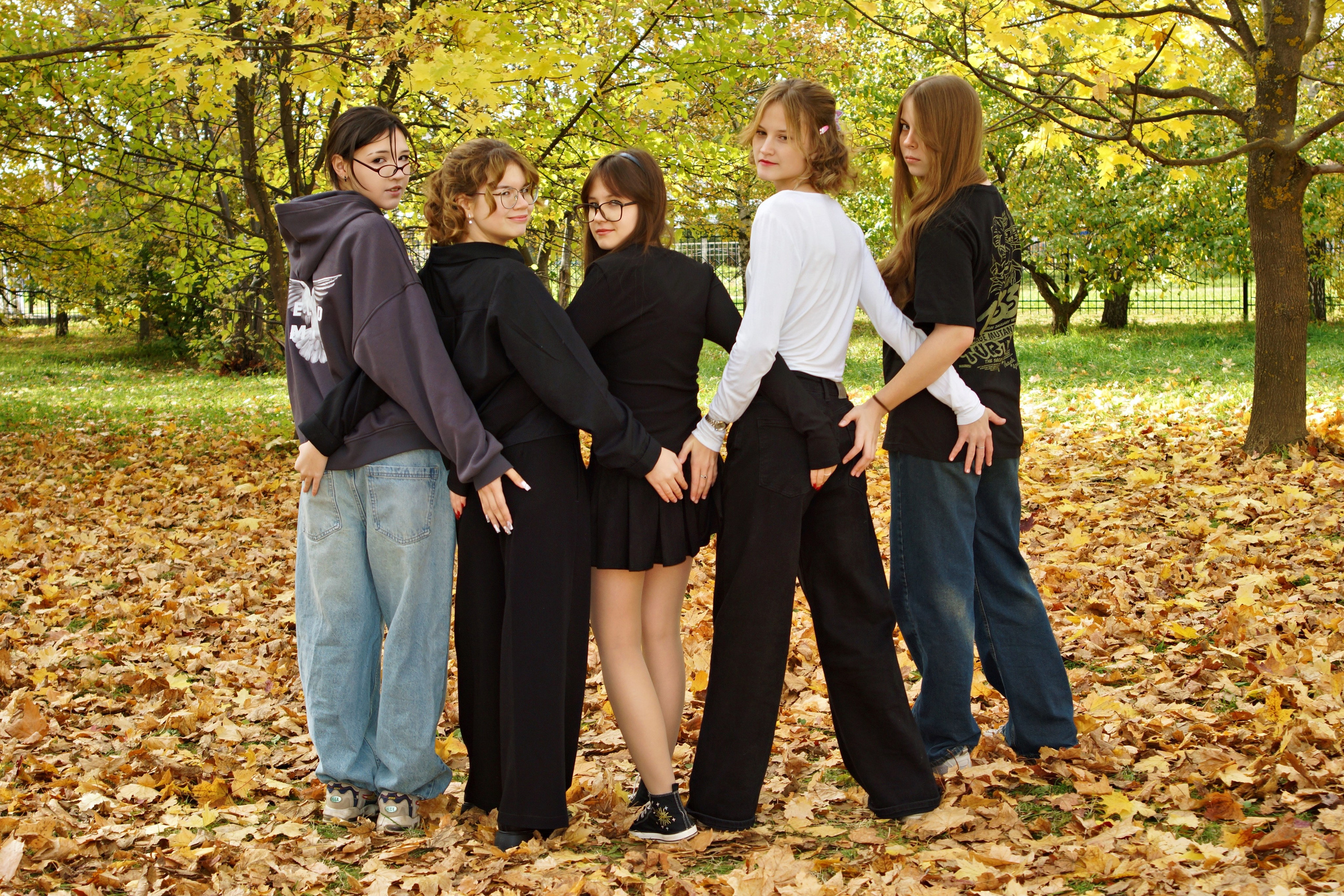 Осенняя фотосессия в школе г. Йошкар-Ола