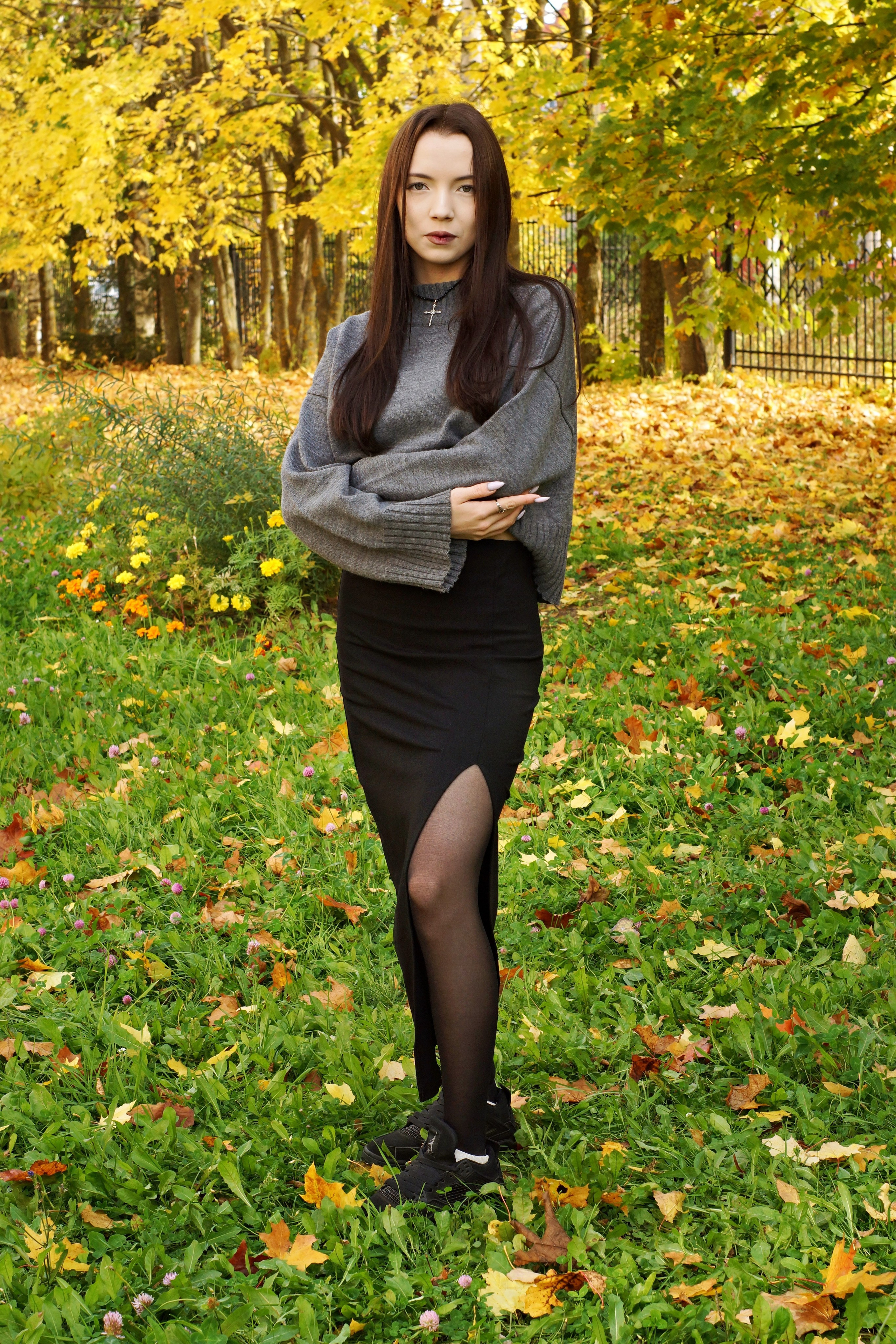 Осенняя фотосессия в школе г. Йошкар-Ола