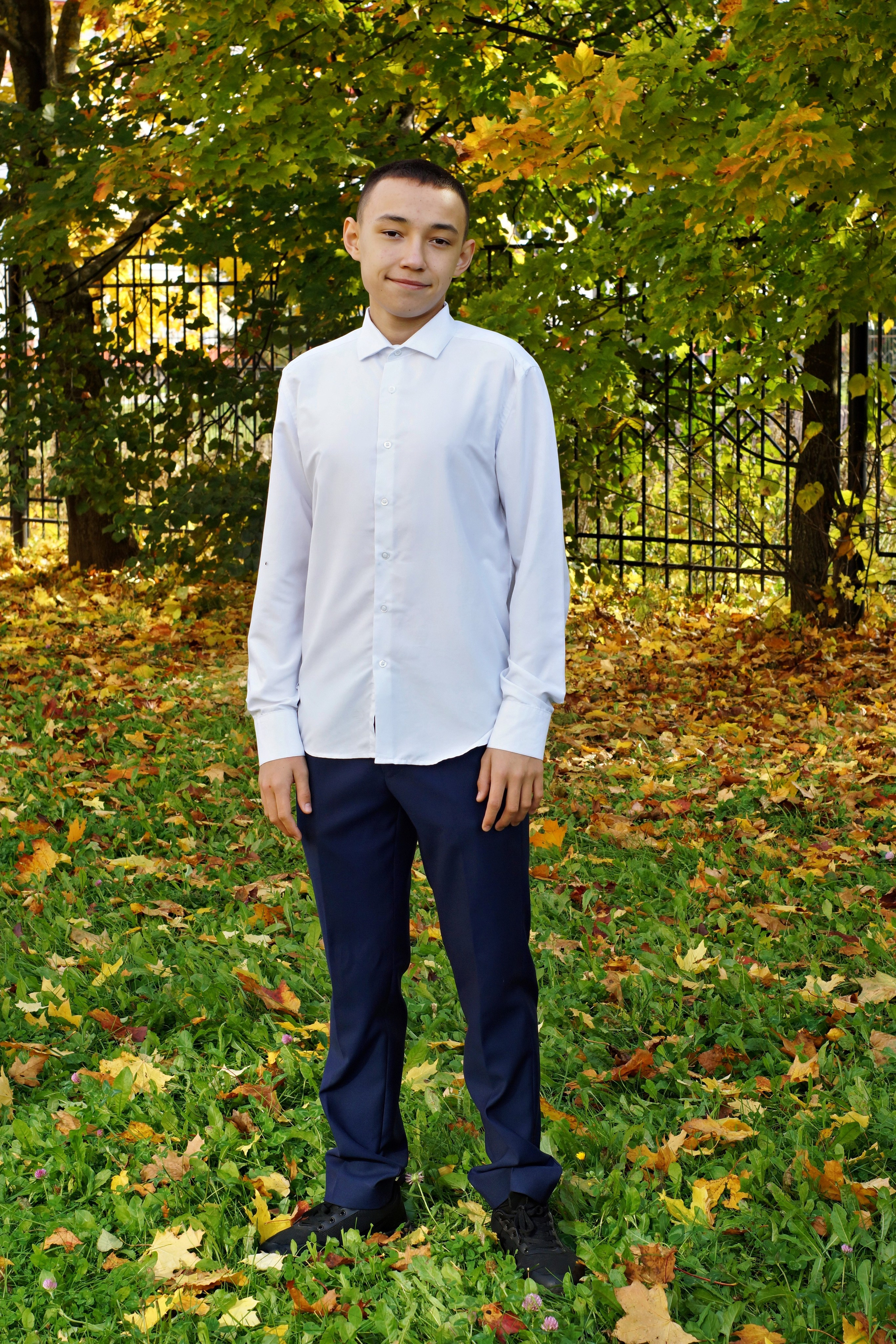 Осенняя фотосессия в школе г. Йошкар-Ола