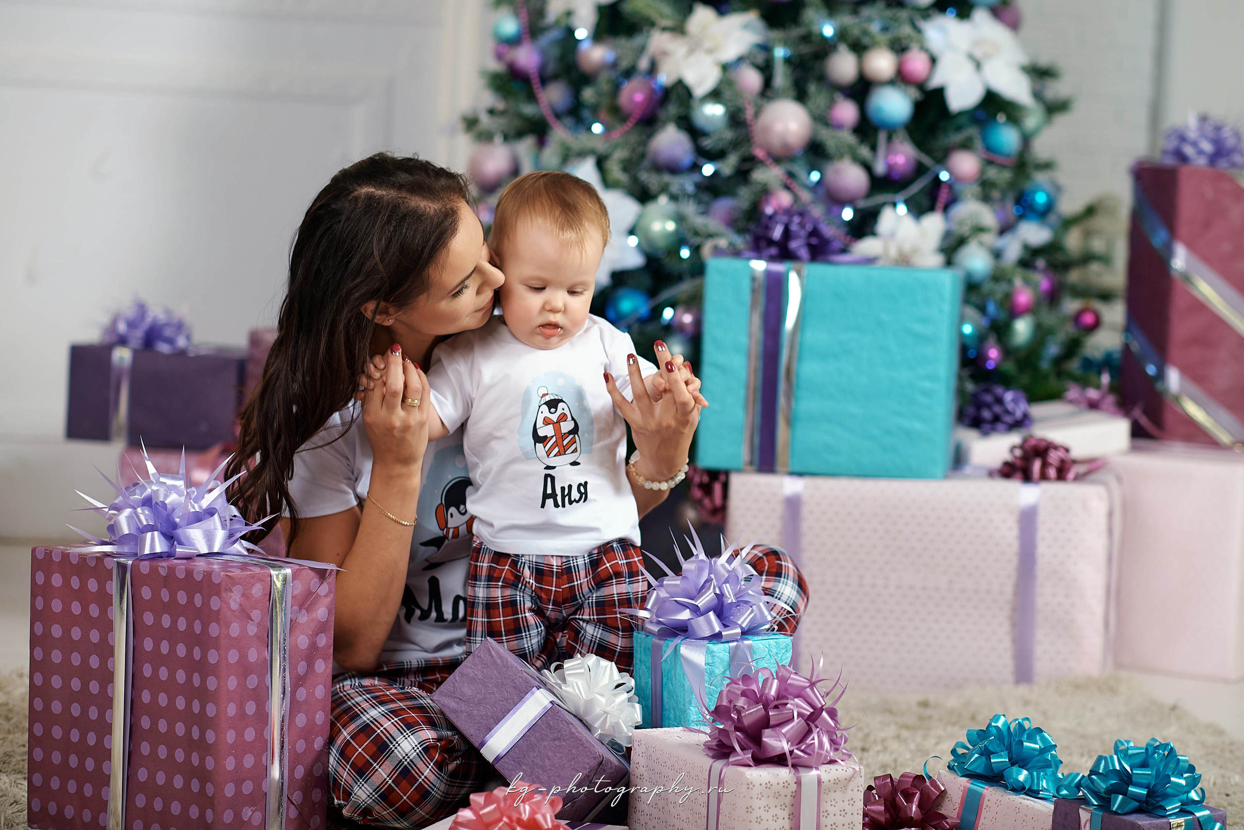 Новогодние съемки в студии. KG Photography — Семейный и свадебный фотограф 📞 +7 (968) 680−44−88