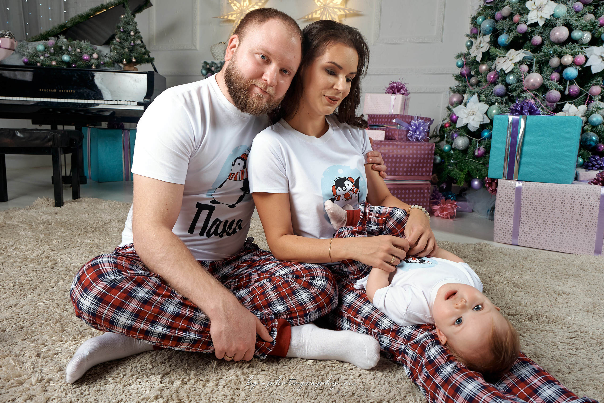 Новогодние съемки в студии. KG Photography — Семейный и свадебный фотограф 📞 +7 (968) 680−44−88