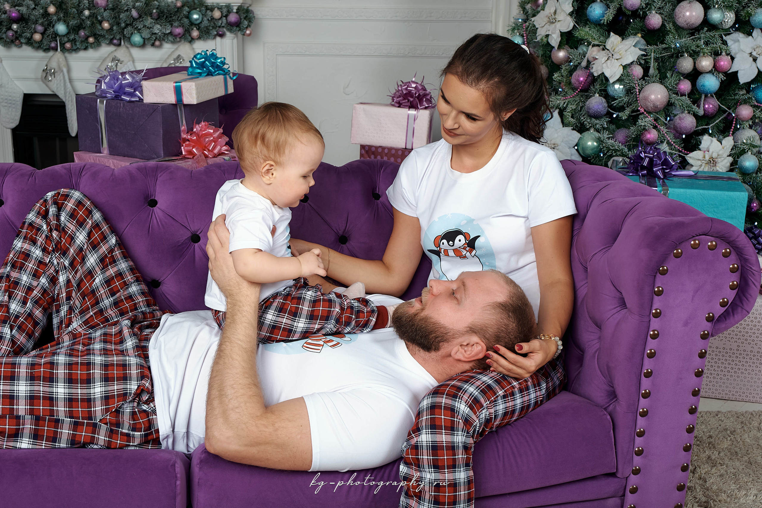 Новогодние съемки в студии. KG Photography — Семейный и свадебный фотограф 📞 +7 (968) 680−44−88