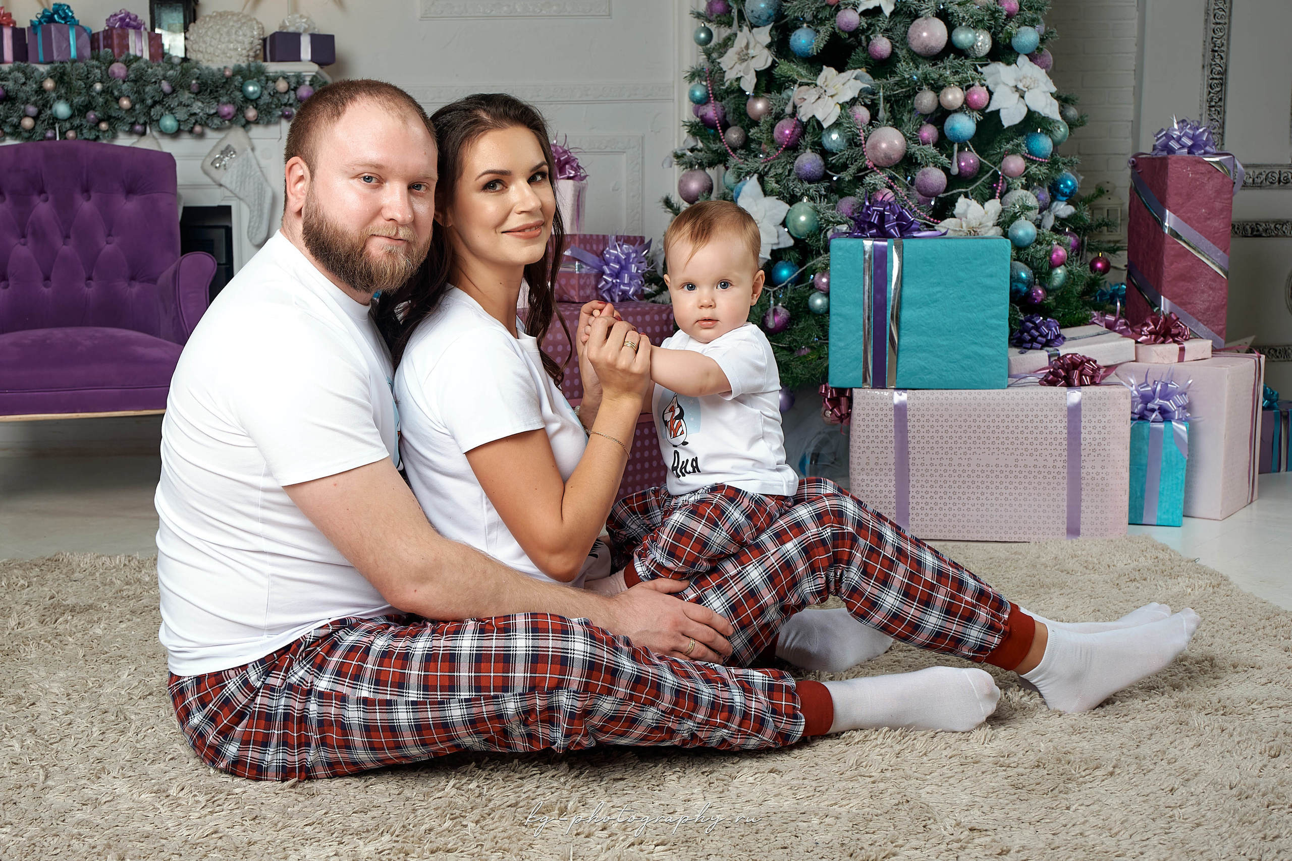 Новогодние съемки в студии. KG Photography — Семейный и свадебный фотограф 📞 +7 (968) 680−44−88