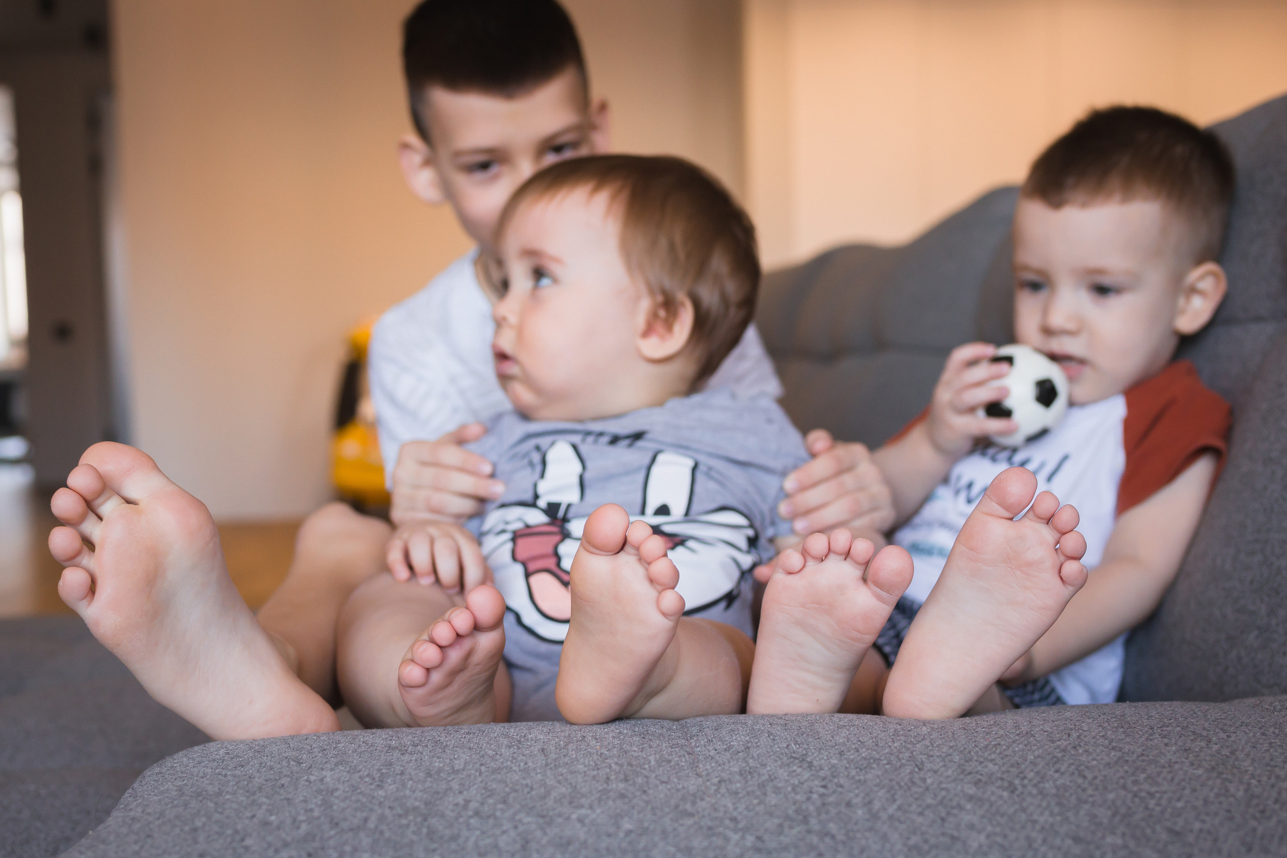В гостях у мальчишек. Фотограф Новорожденных и беременности г. Тюмень