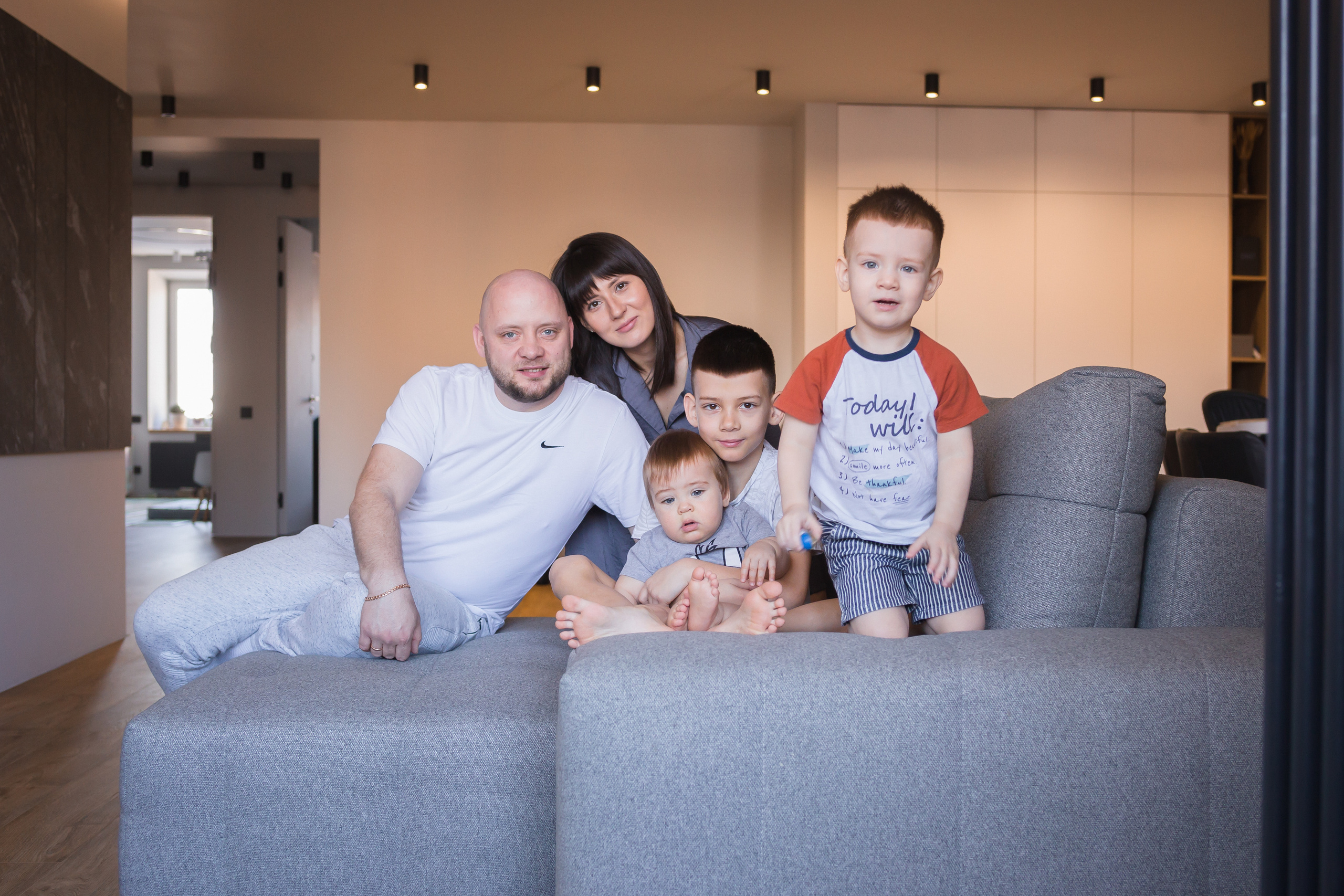 В гостях у мальчишек. Фотограф Новорожденных и беременности г. Тюмень