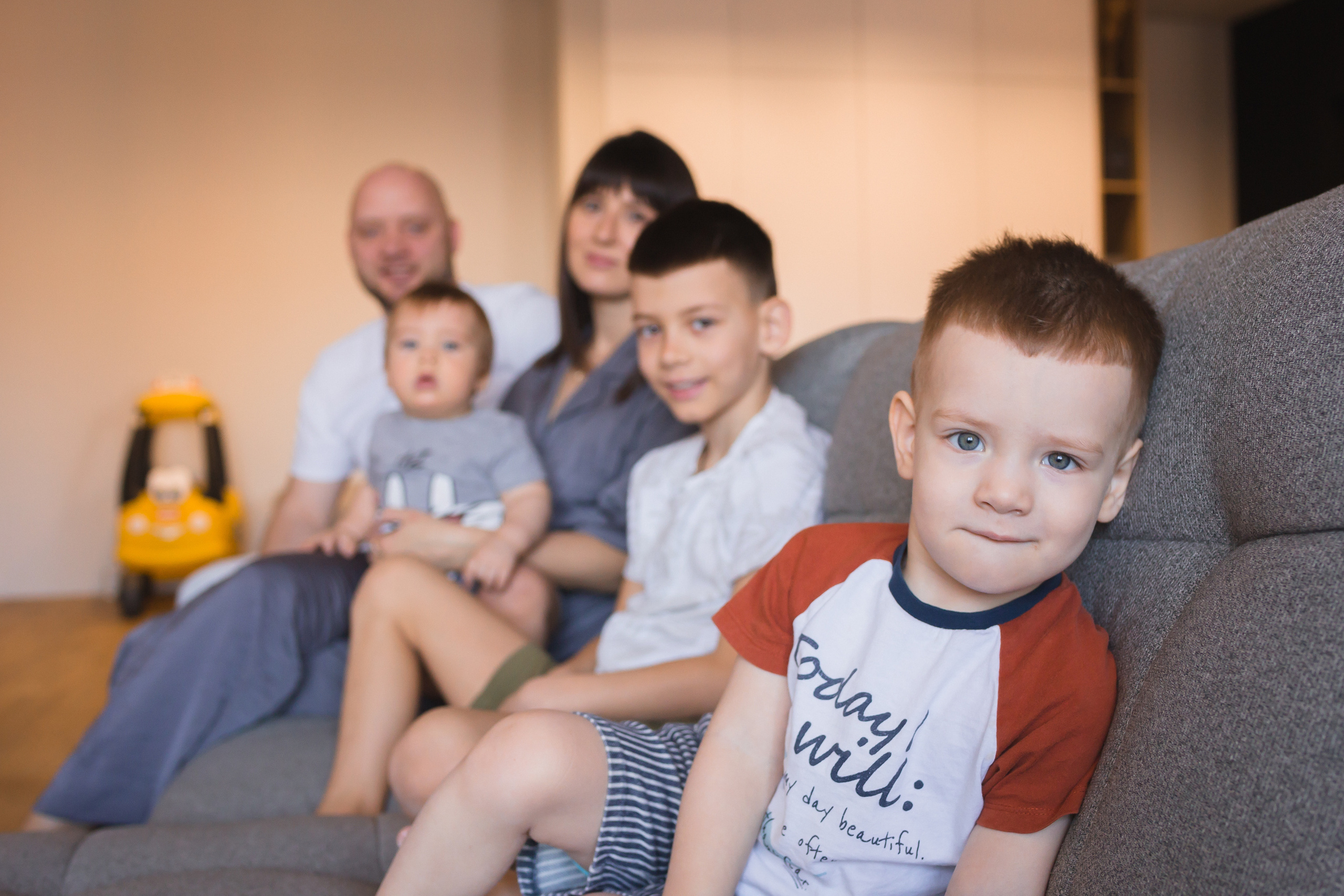 В гостях у мальчишек. Фотограф Новорожденных и беременности г. Тюмень