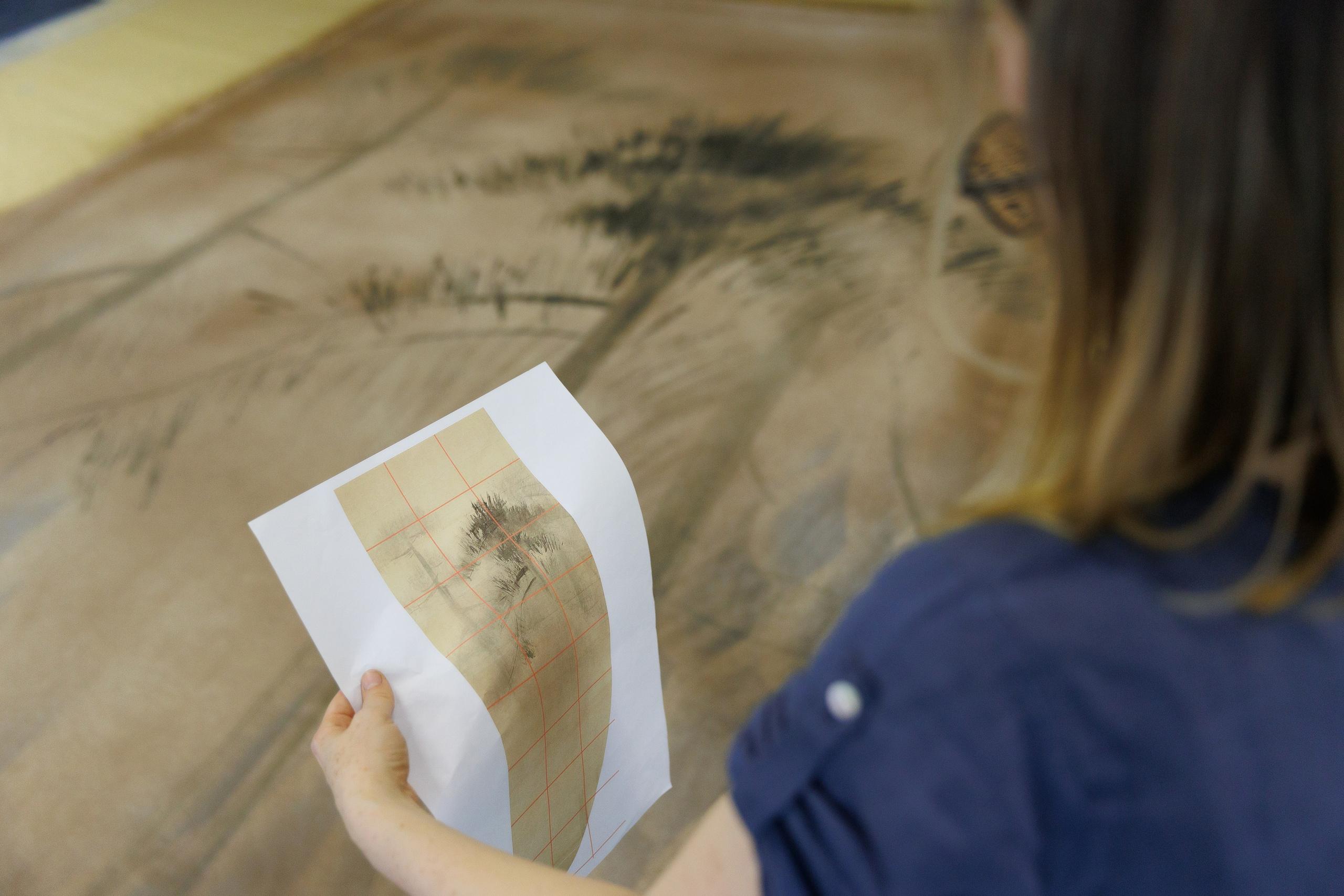 Декорации для оперы «Мадам Баттерфляй» | Геликон Опера. История занавеса. Превращаем идею в технологию