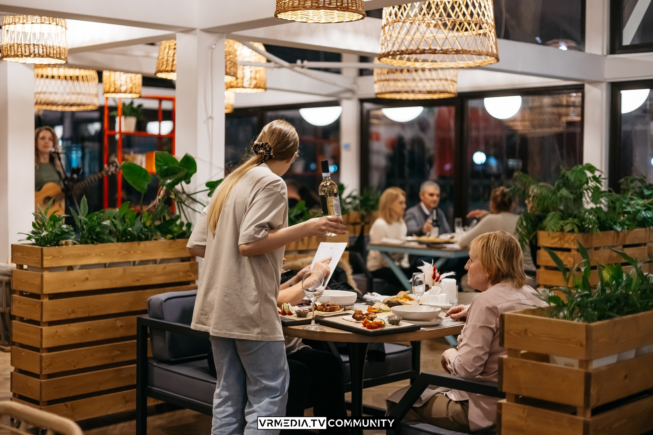 Вечер в ресторане «Volna»