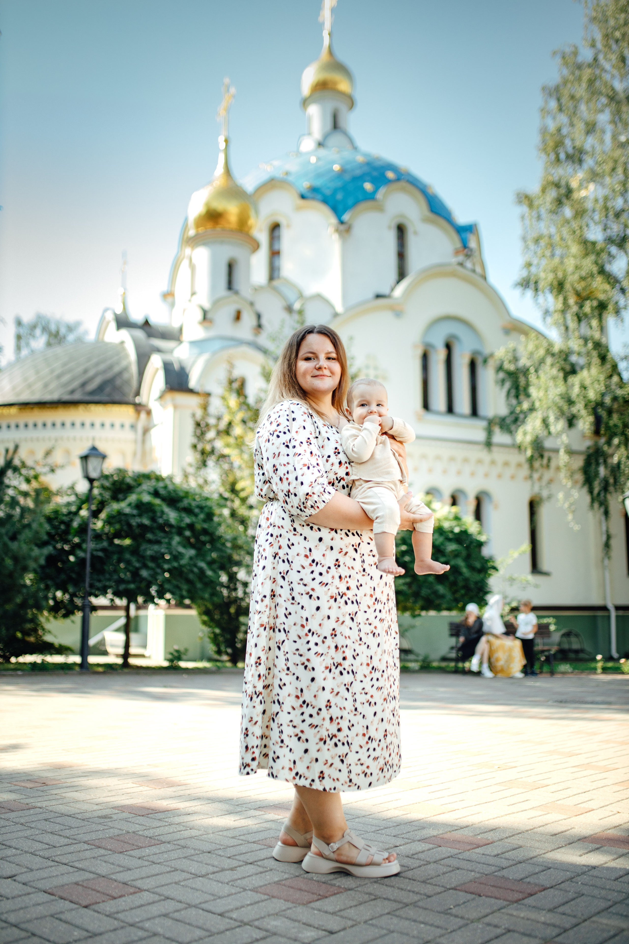 Крещение Егора (Георгия) Державный храм, св. Елисаветенского монастыря, Новинки, август 2024