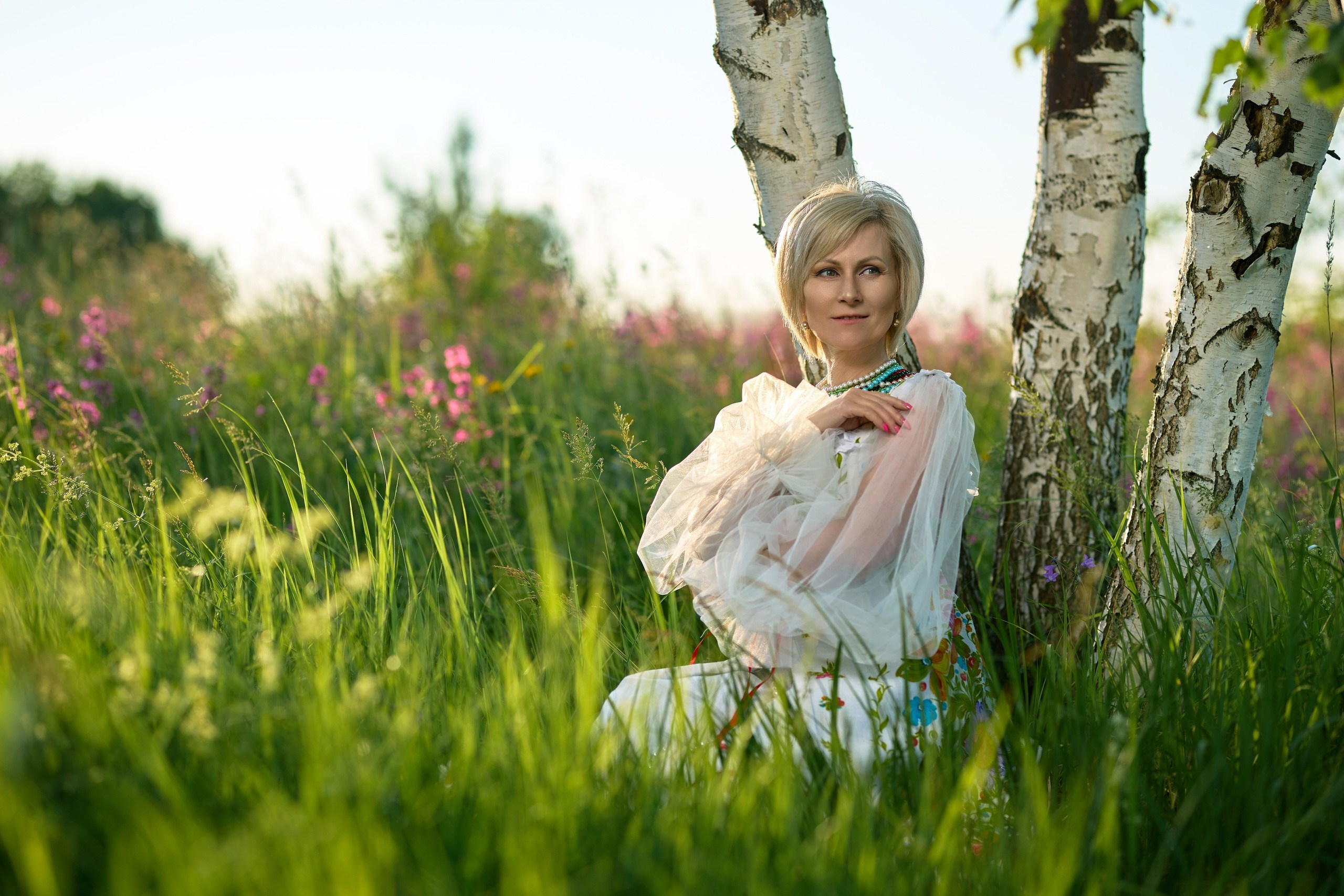 Фотосессия в цветущих лугах. Владимир Суздалов (ProMaXe) — Портретный фотограф, тематические фотосессии в Чебоксарах