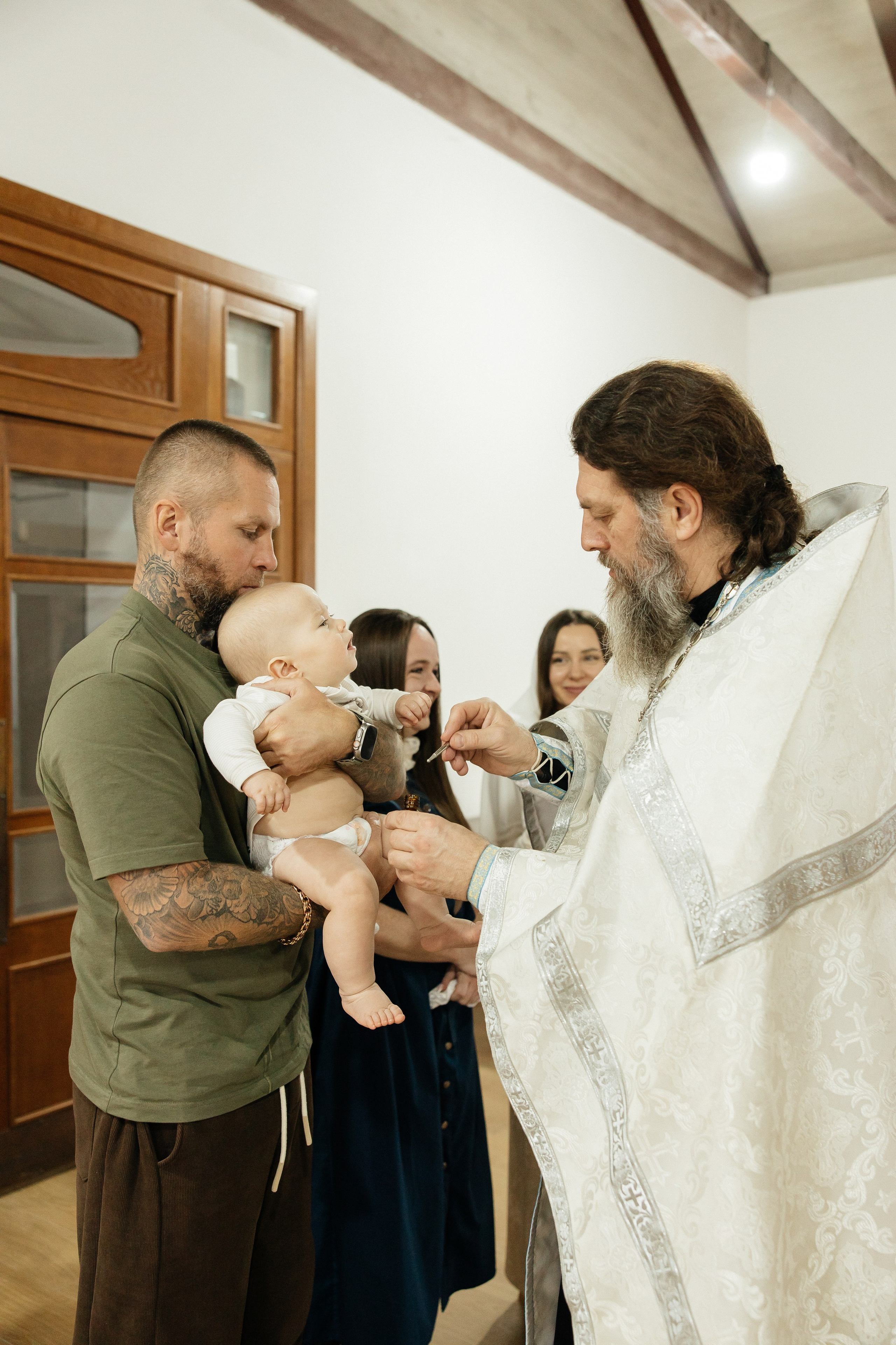 Таинства Крещения Мирона и Владимира. Семейный фотограф в Рязани и Рязанской области