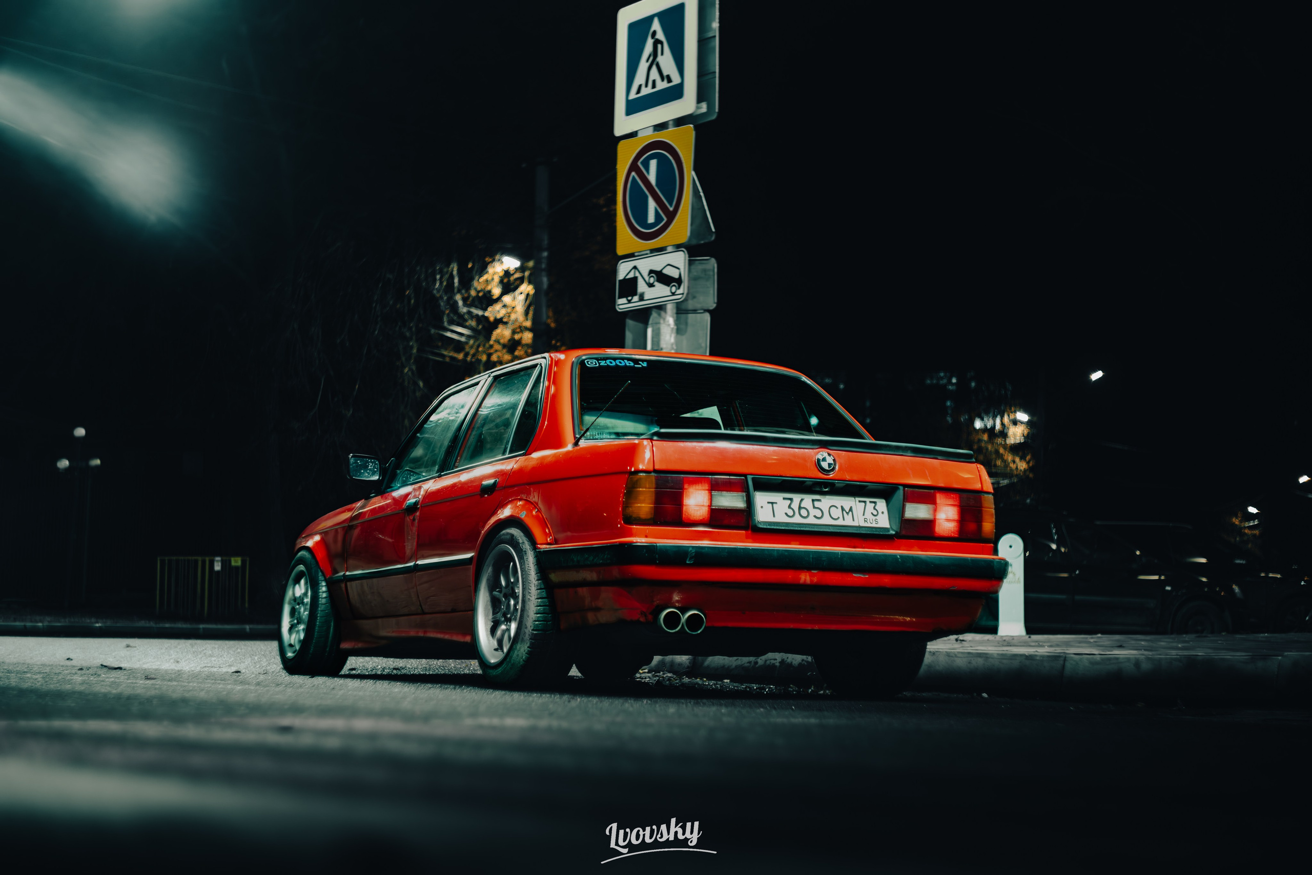 BMW E30. Camera motor