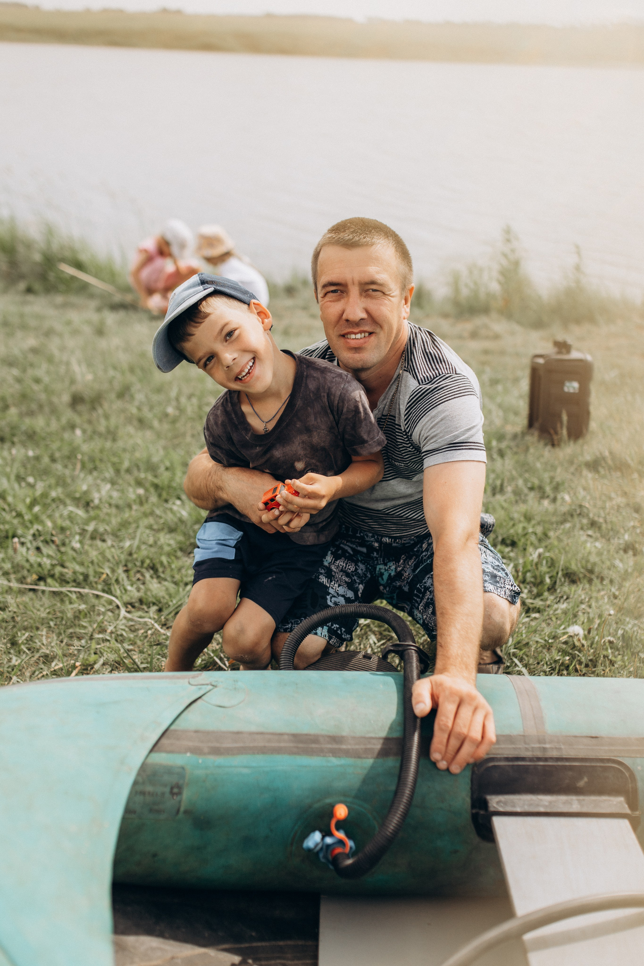 Семейная рыбалка. Семейный фотограф lifestyle в Новосибирске Елена Шпилевая