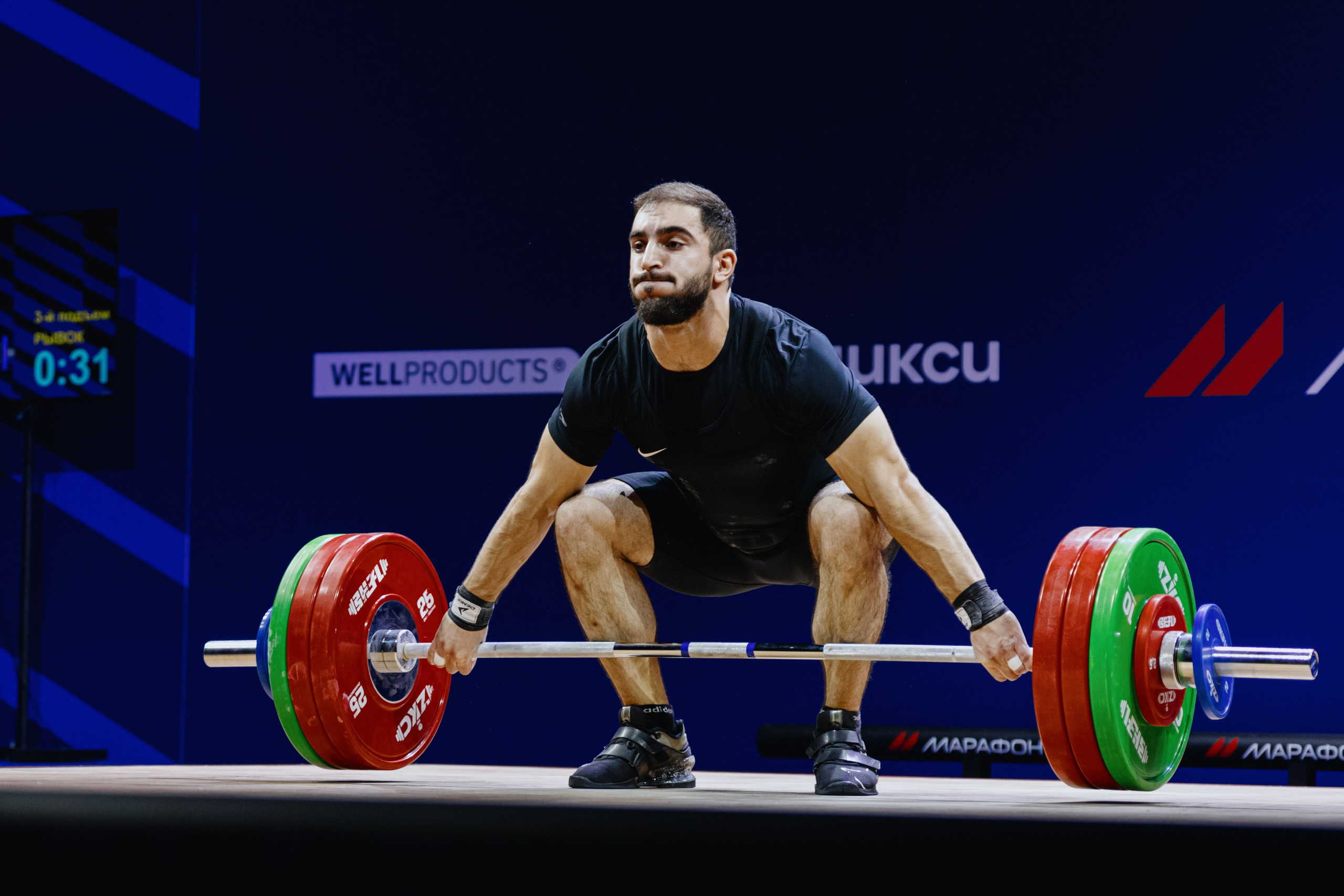 Чемпионат России по тяжелой атлетике 2025. Фотограф в Москве и Санкт-Петербурге Дарина