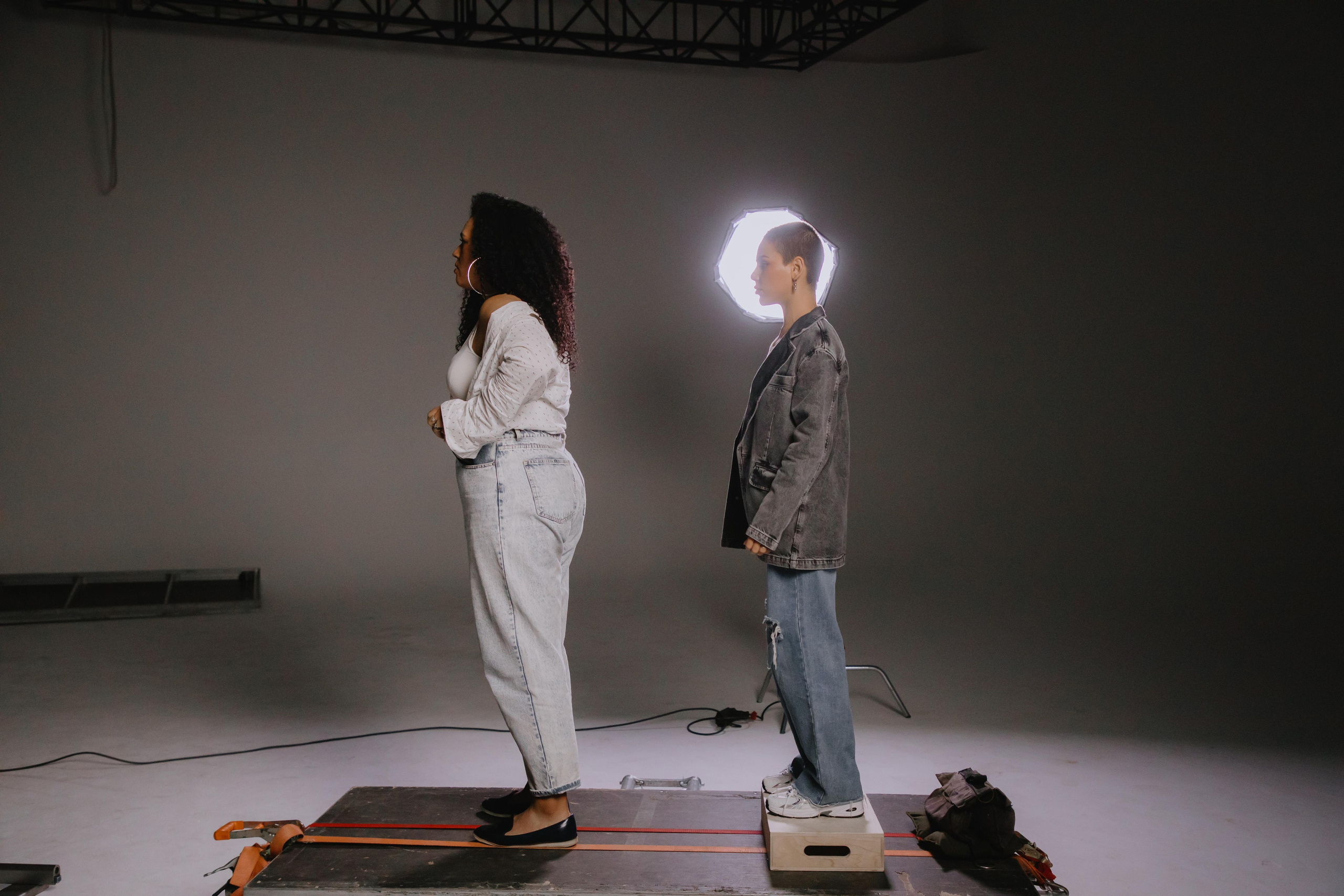 Съемка клипа Юлианны Карауловой и Бьянки. Фотограф в Москве и Санкт-Петербурге Дарина