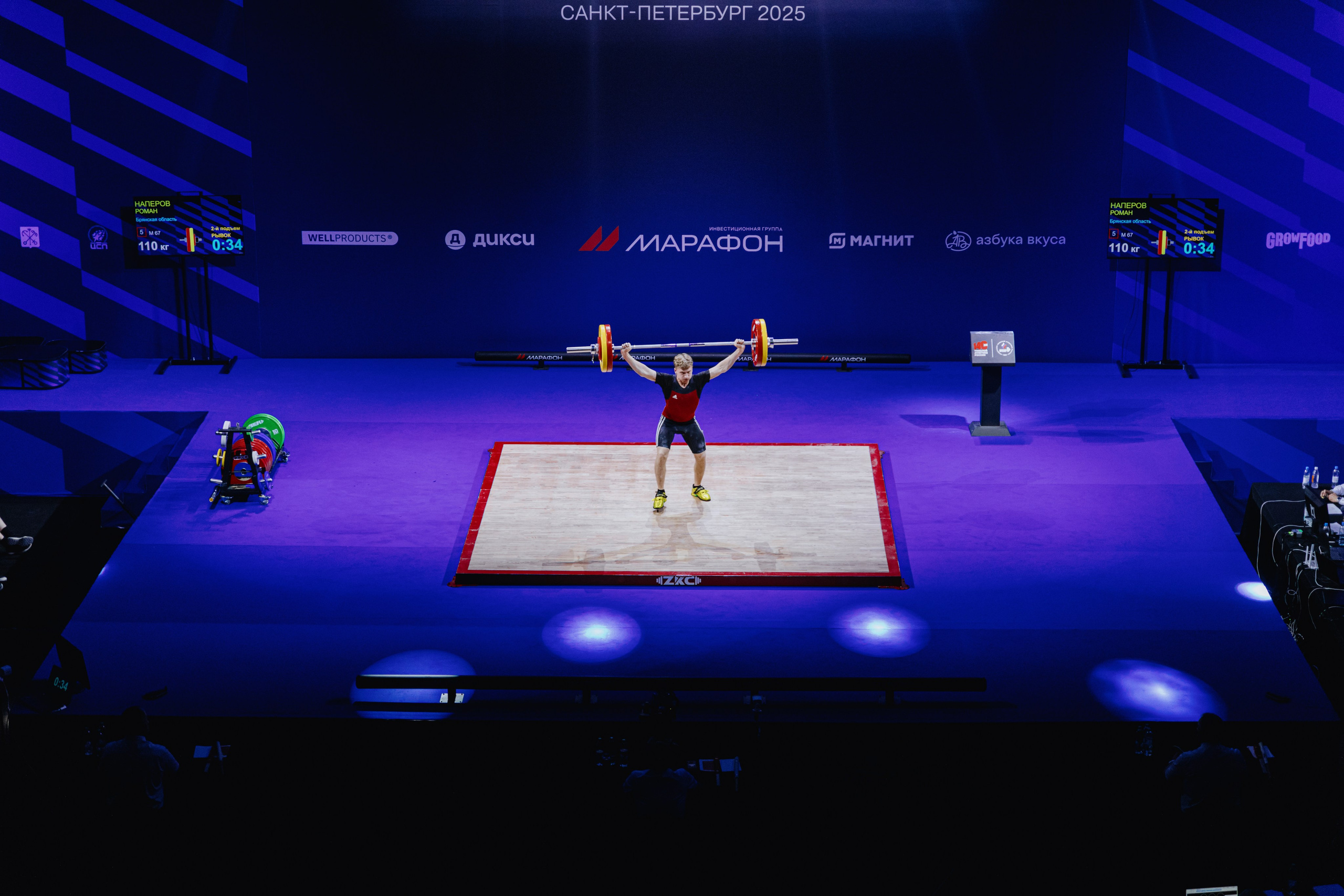 Чемпионат России по тяжелой атлетике 2025. Фотограф в Москве и Санкт-Петербурге Дарина