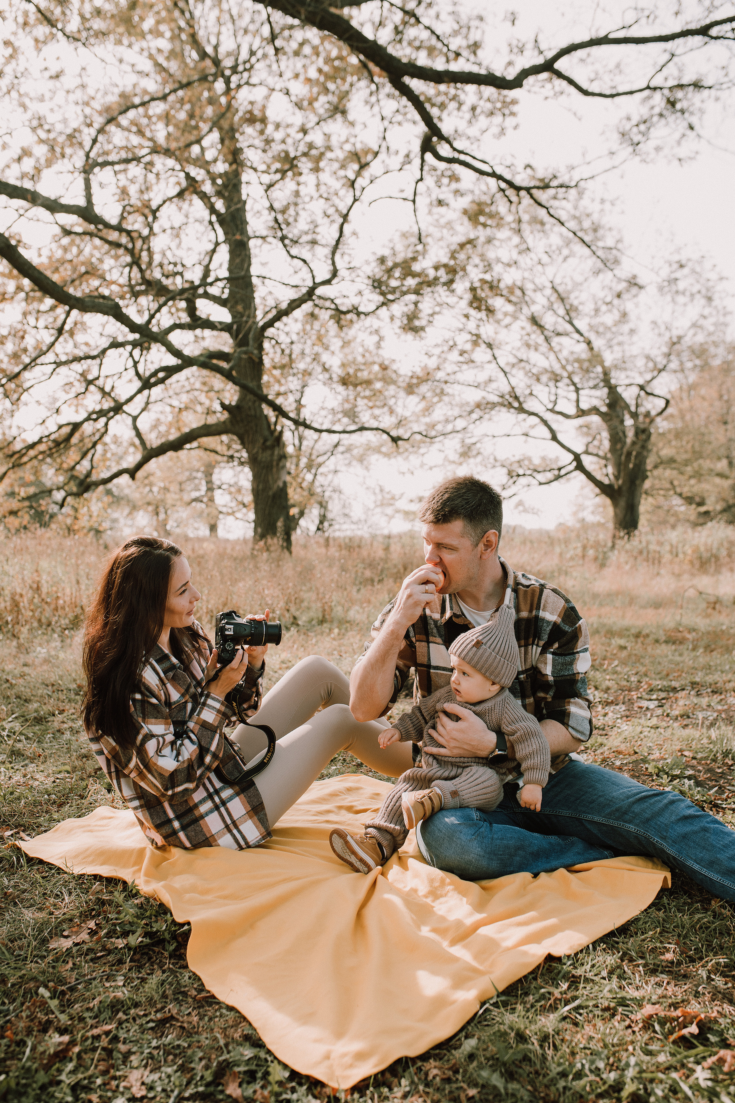 Ирина, Витя и Соня. Свадебный, семейный фотограф в Рязани Лена Брант